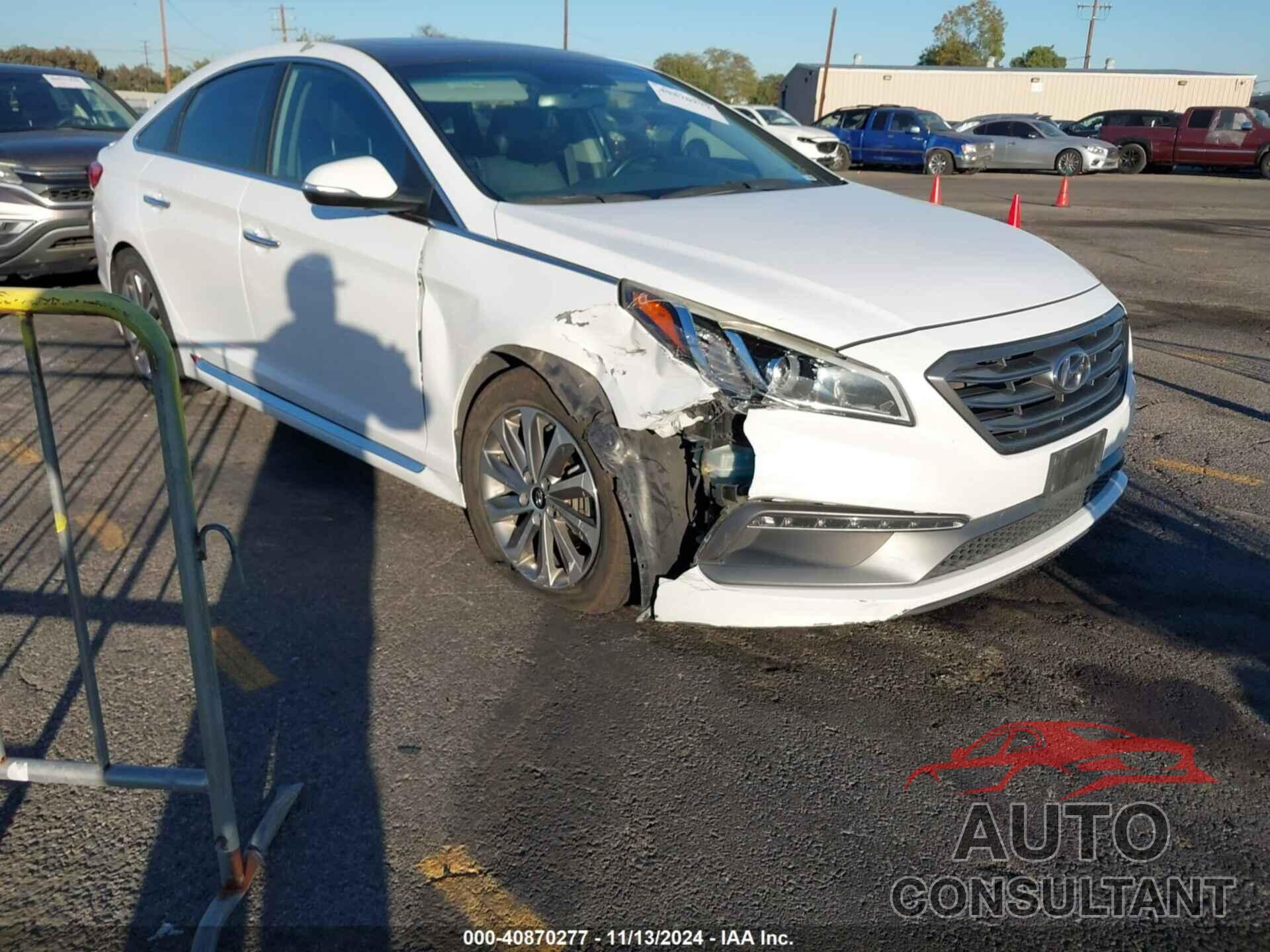 HYUNDAI SONATA 2016 - 5NPE34AFXGH395048