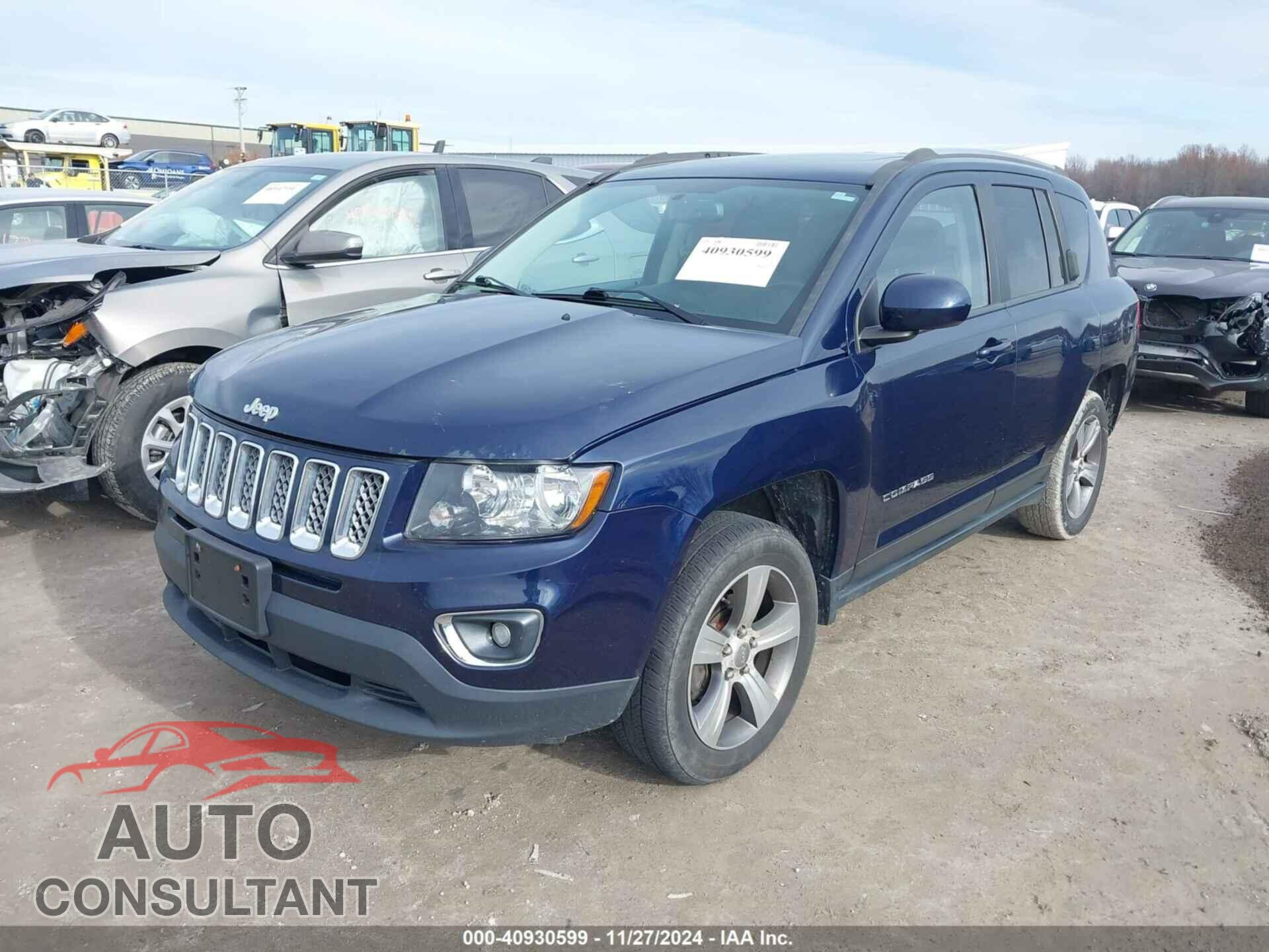 JEEP COMPASS 2017 - 1C4NJCEB3HD186877