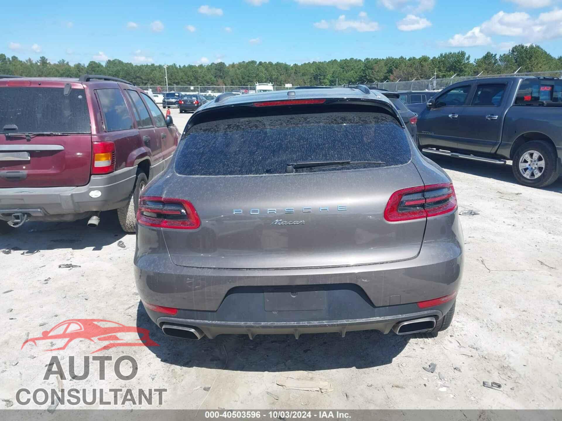 PORSCHE MACAN 2017 - WP1AA2A59HLB83446