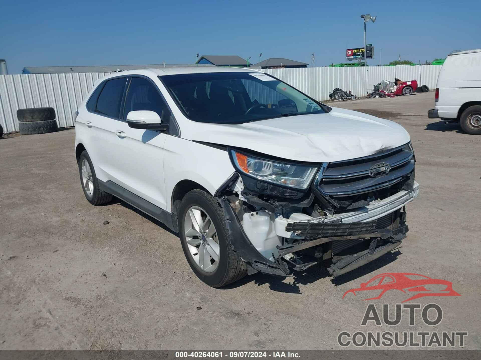 FORD EDGE 2017 - 2FMPK3J9XHBC27421