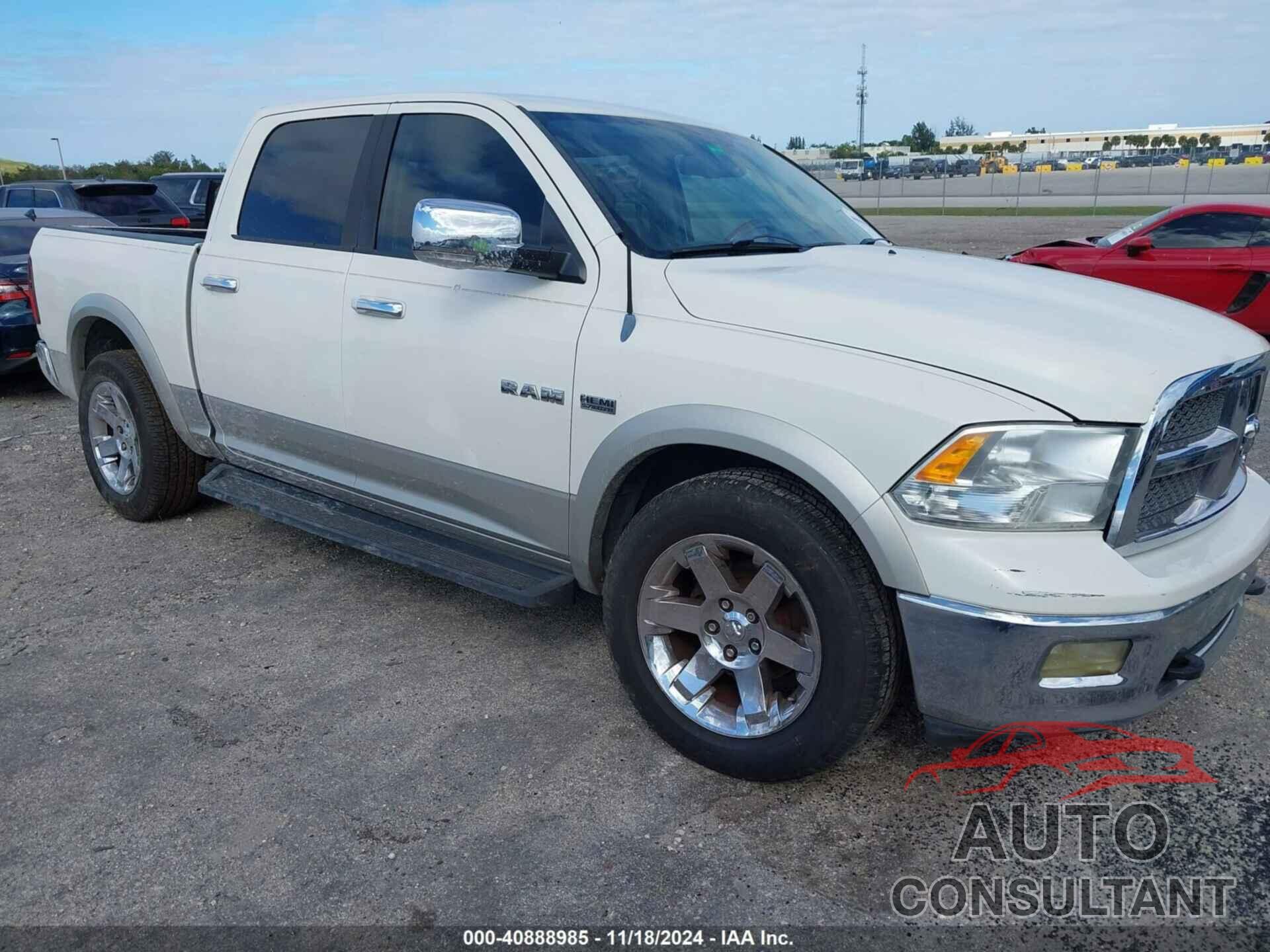 DODGE RAM 1500 2009 - 1D3HB13T39S743172