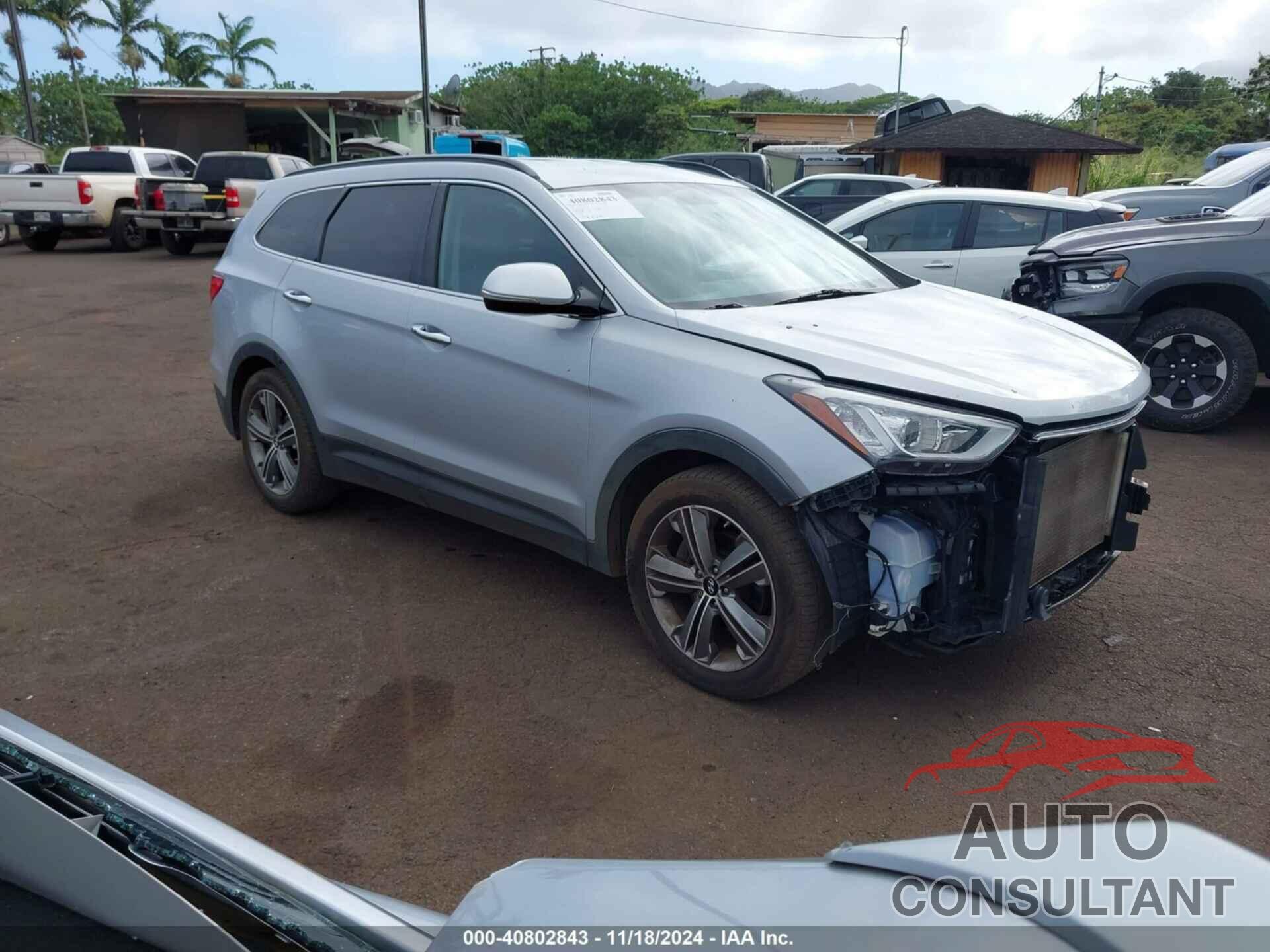 HYUNDAI SANTA FE 2014 - KM8SN4HF0EU080857