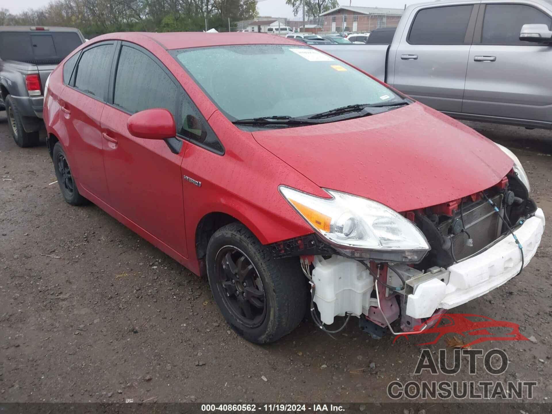 TOYOTA PRIUS 2013 - JTDKN3DUXD1733715