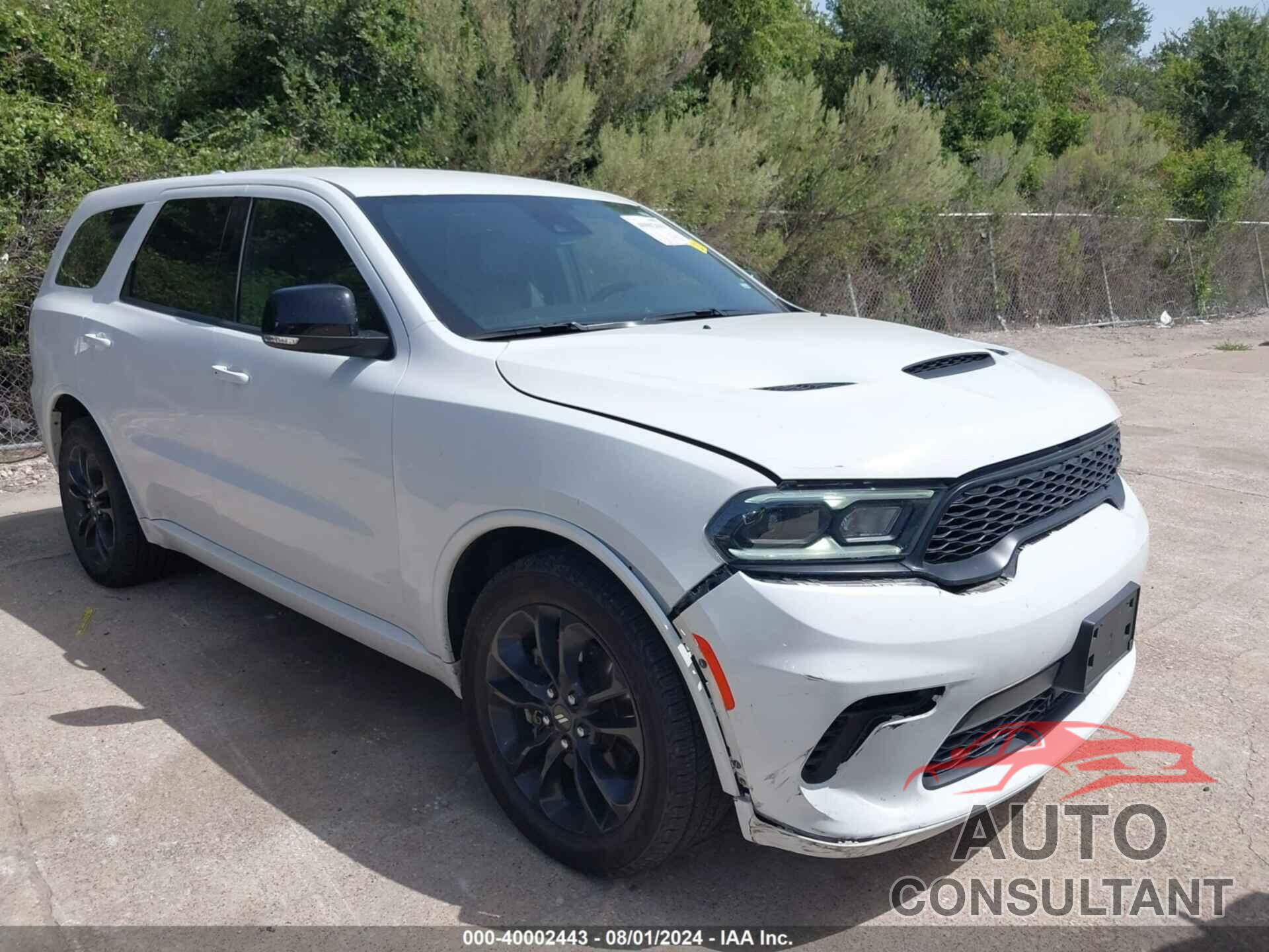 DODGE DURANGO 2022 - 1C4RDHDG4NC192143