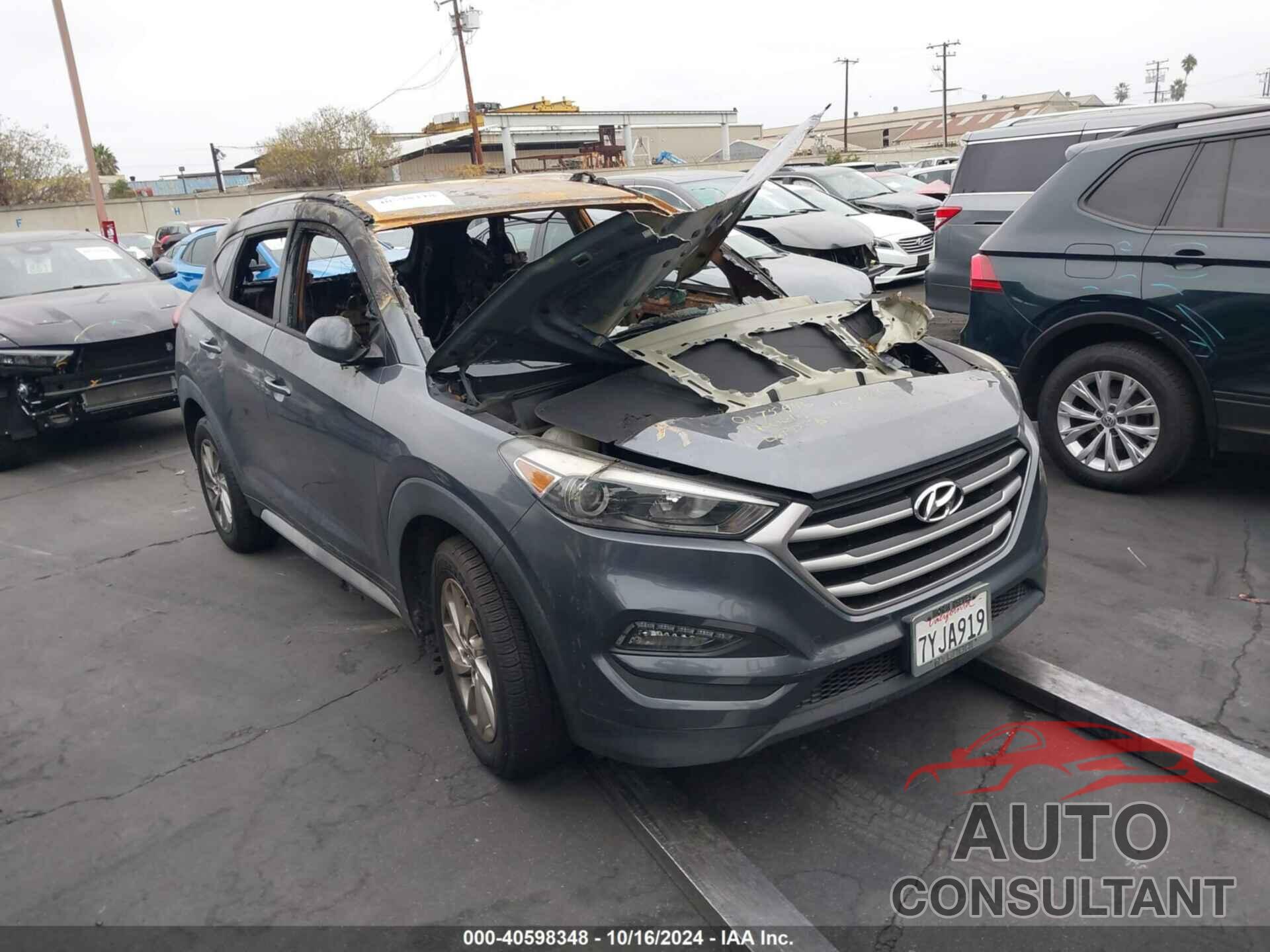 HYUNDAI TUCSON 2017 - KM8J33A44HU396254