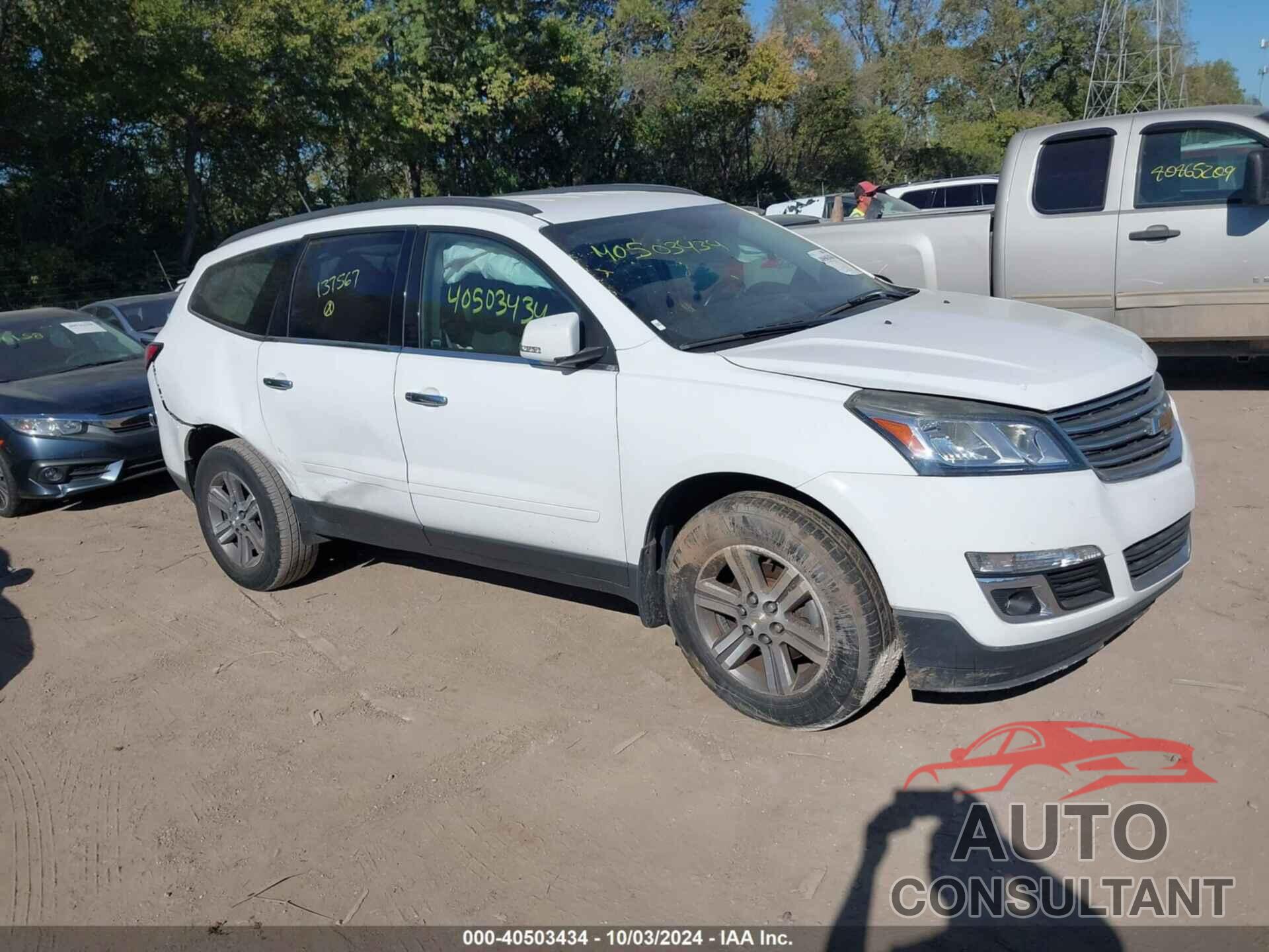 CHEVROLET TRAVERSE 2016 - 1GNKRGKD7GJ137567