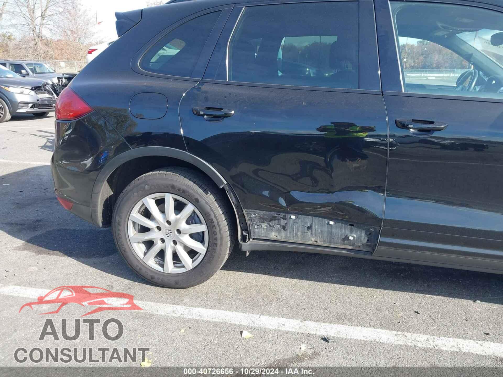 PORSCHE CAYENNE 2012 - WP1AA2A27CLA08076