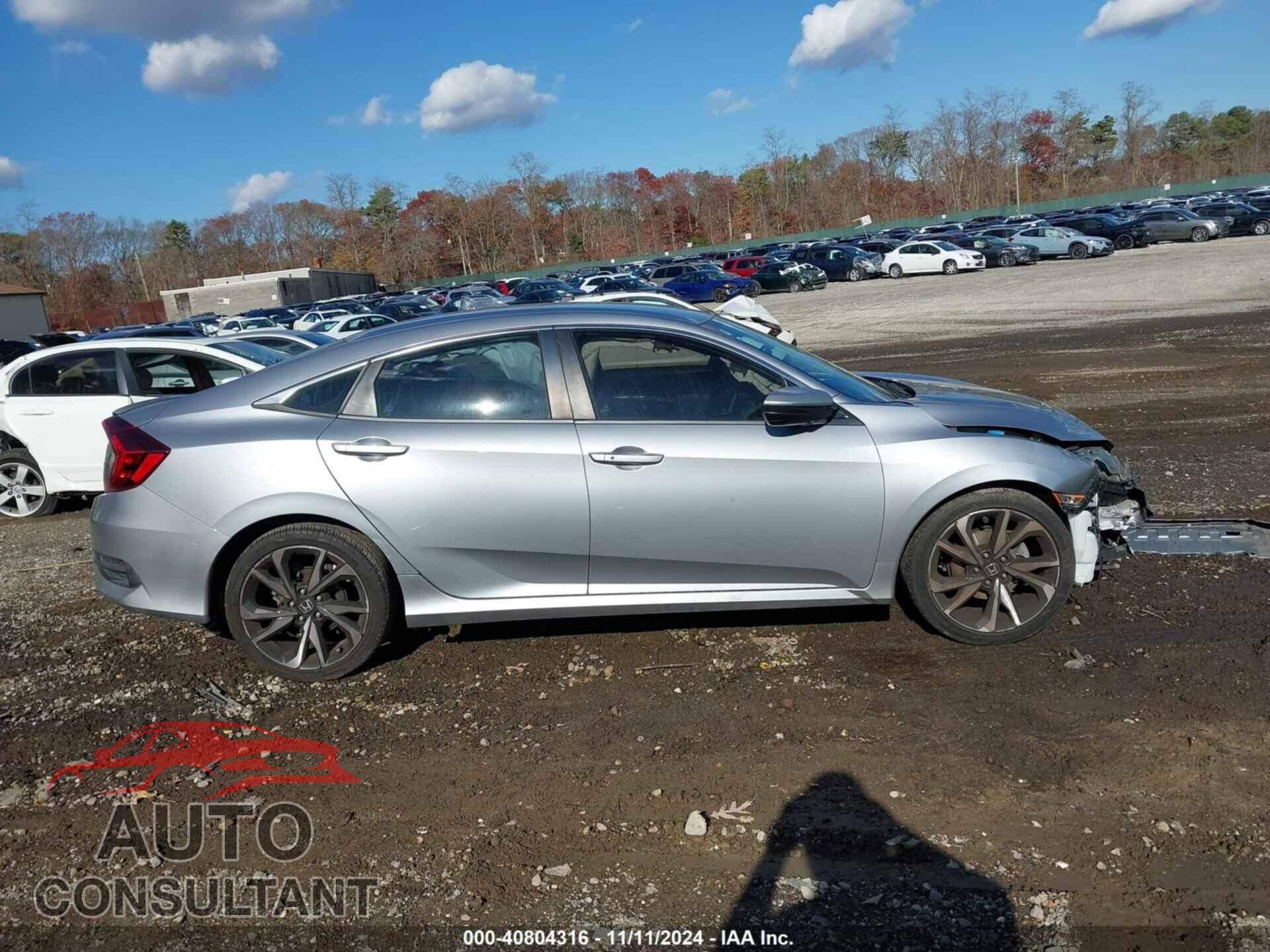 HONDA CIVIC 2019 - 2HGFC2F89KH551537