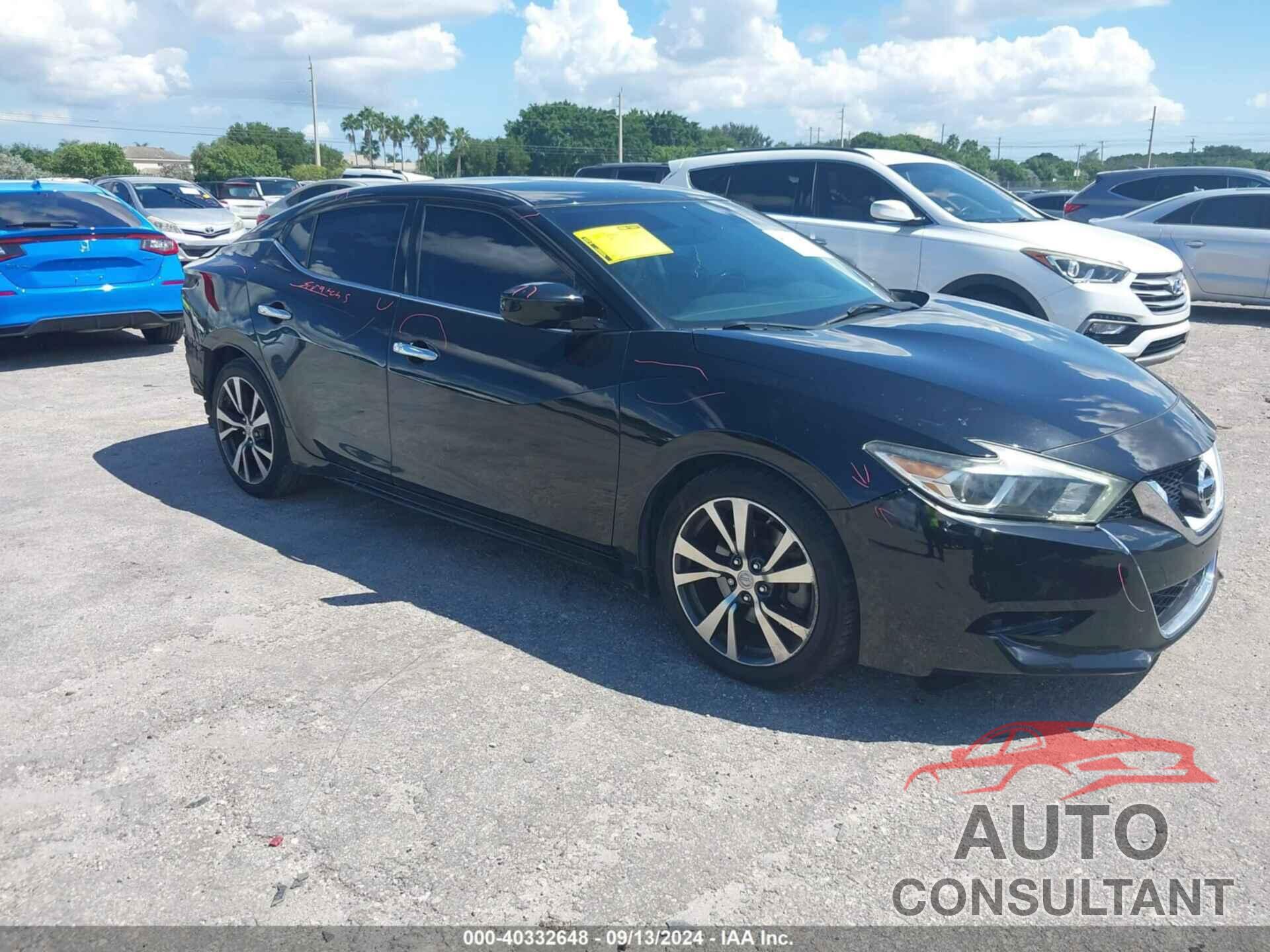 NISSAN MAXIMA 2017 - 1N4AA6AP7HC409144