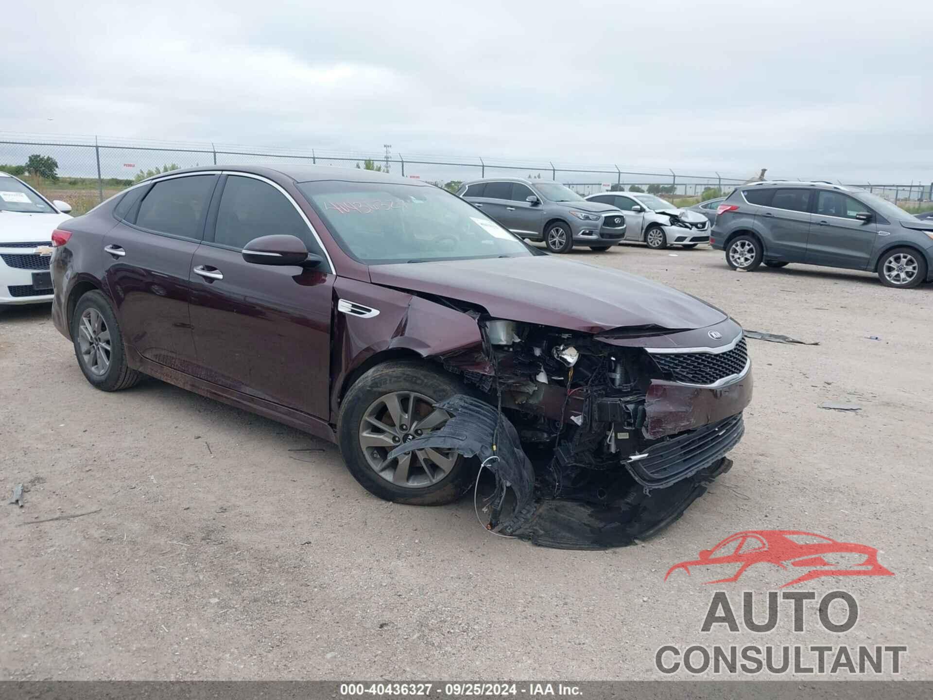 KIA OPTIMA 2016 - 5XXGT4L11GG039979