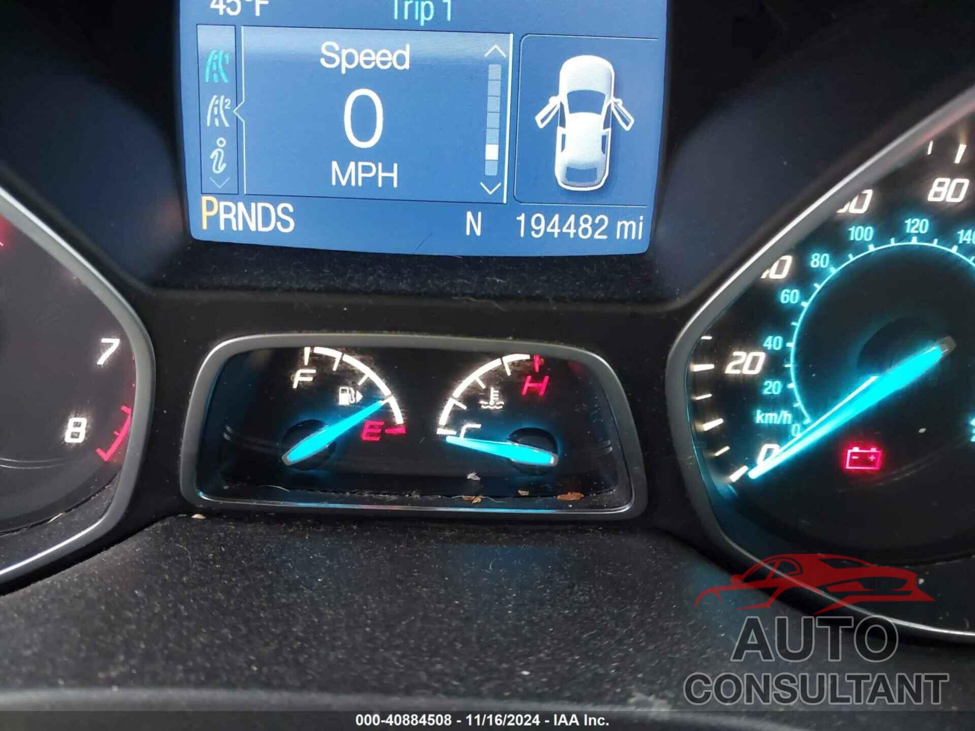 FORD ESCAPE 2015 - 1FMCU0G71FUA91457