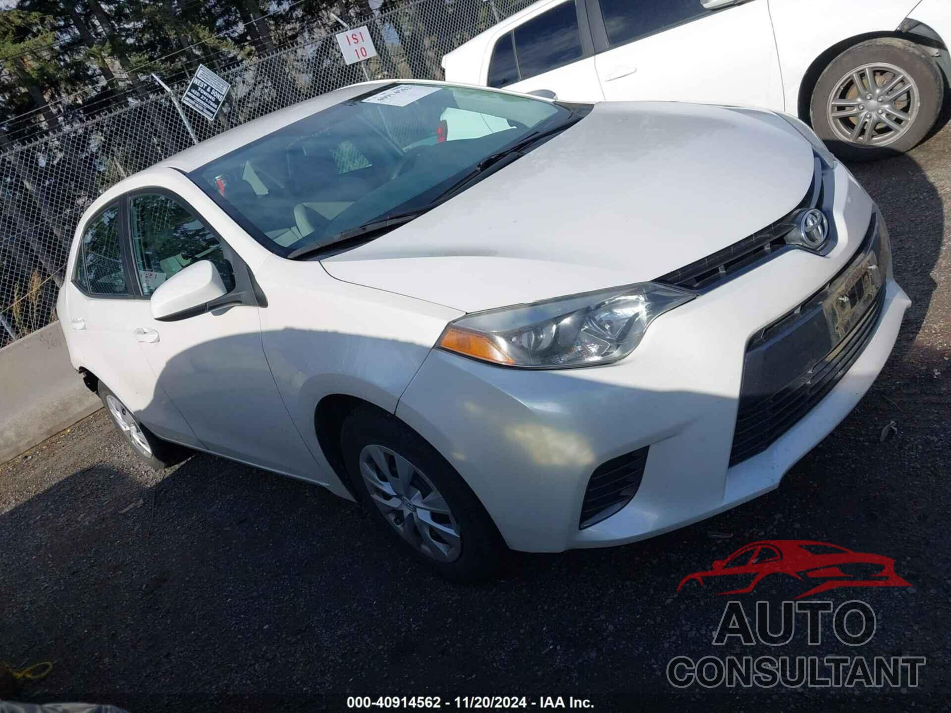 TOYOTA COROLLA 2015 - 5YFBPRHE3FP252204
