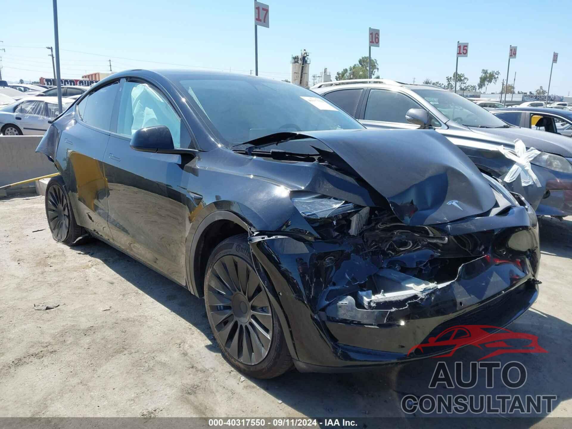 TESLA MODEL Y 2021 - 5YJYGAEE0MF299487