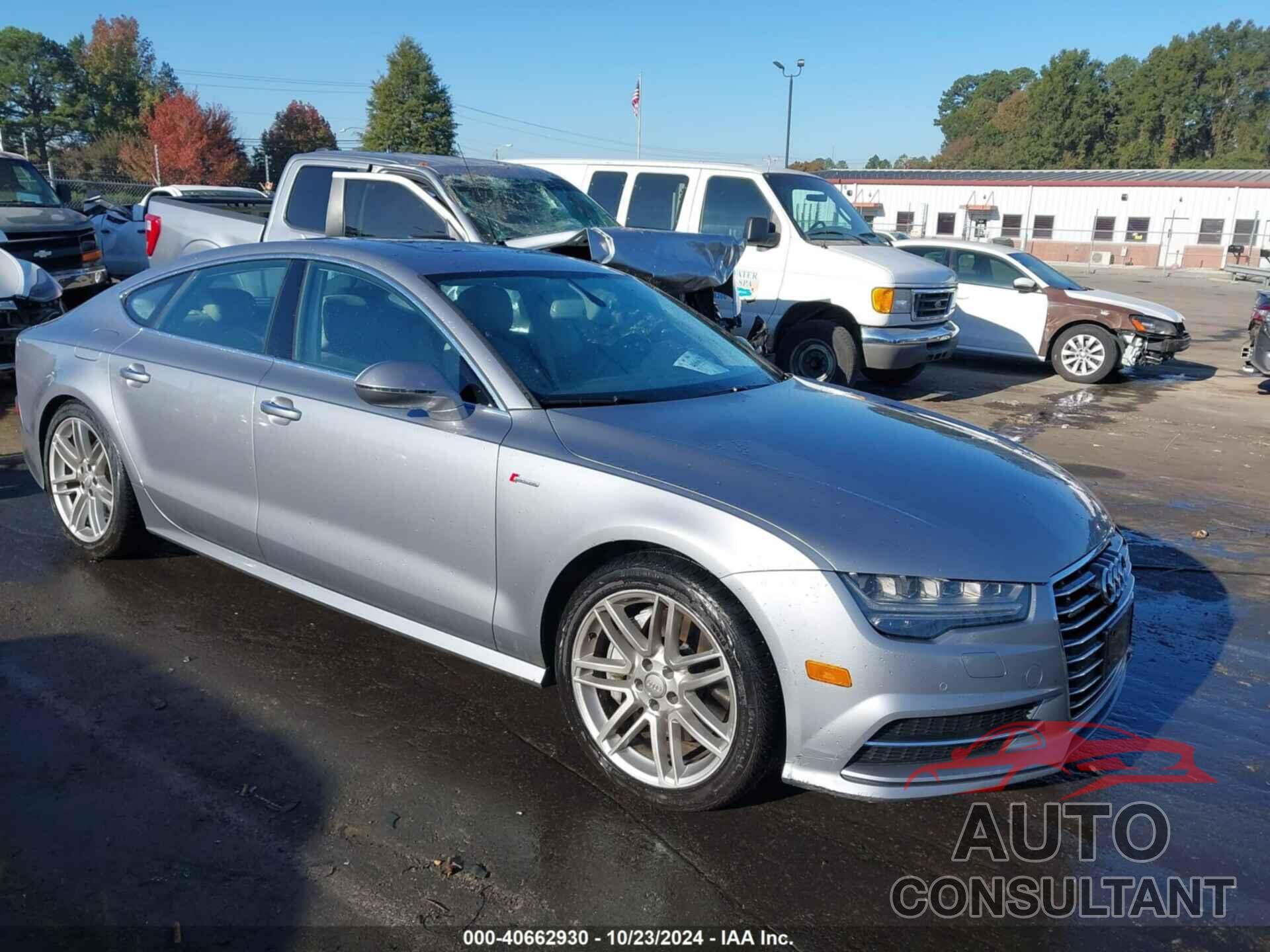 AUDI A7 2016 - WAUWGAFC7GN085121