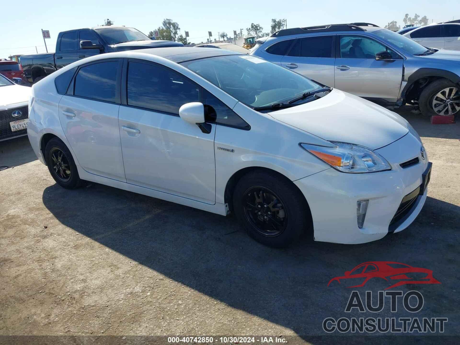TOYOTA PRIUS 2014 - JTDKN3DU3E1794096