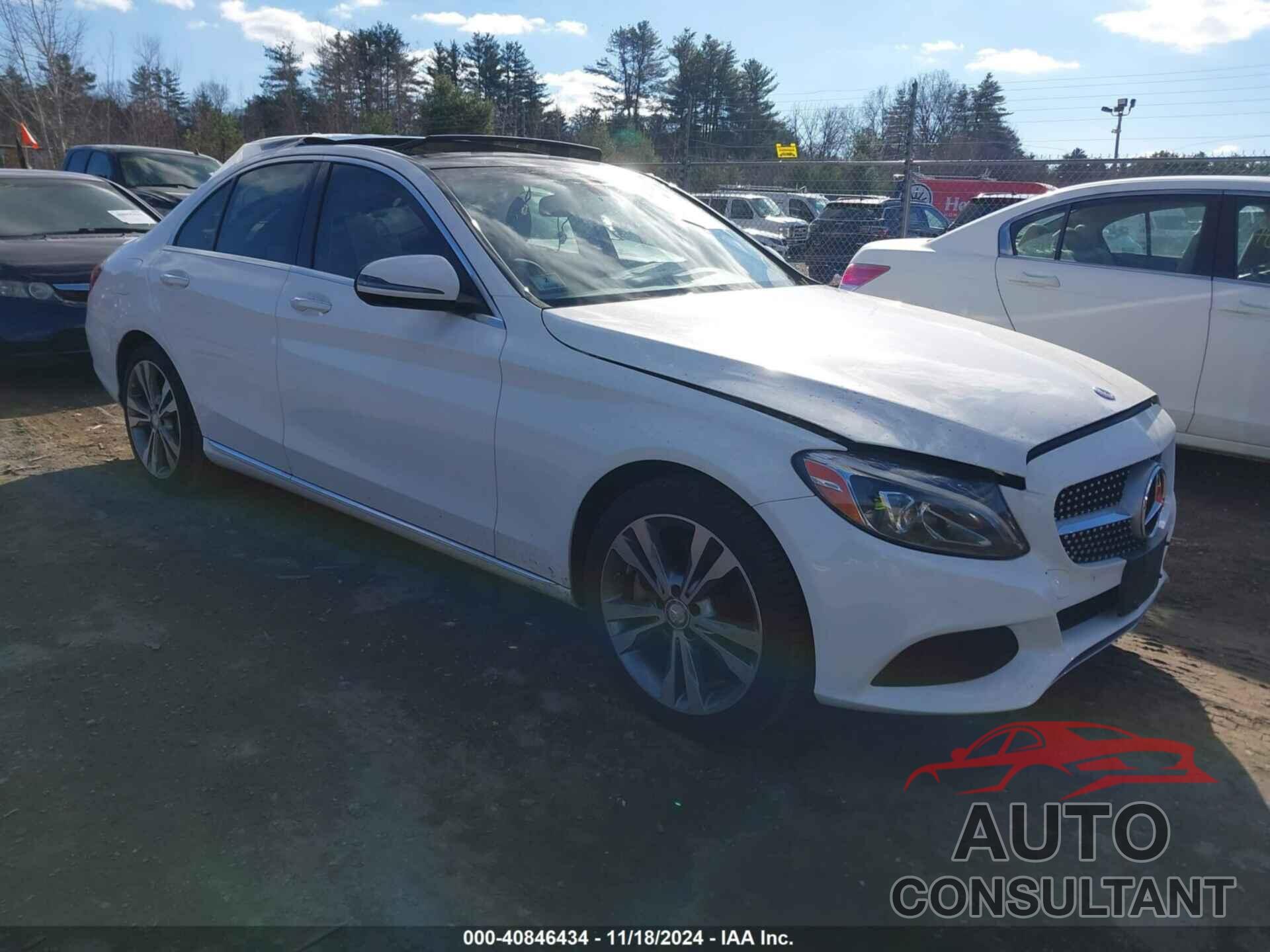 MERCEDES-BENZ C 300 2018 - WDDWF4KB2JR323774