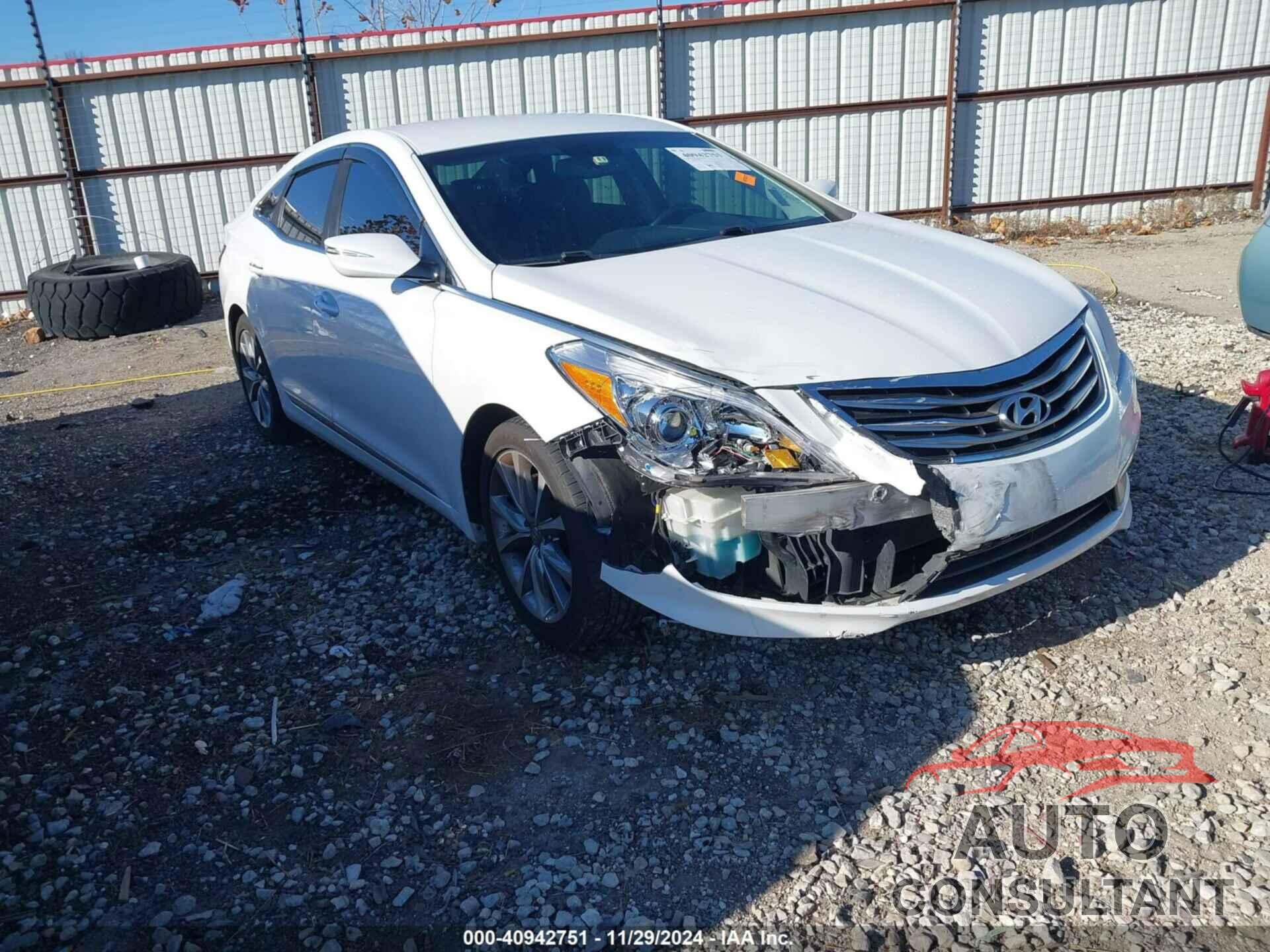 HYUNDAI AZERA 2016 - KMHFG4JG3GA505779