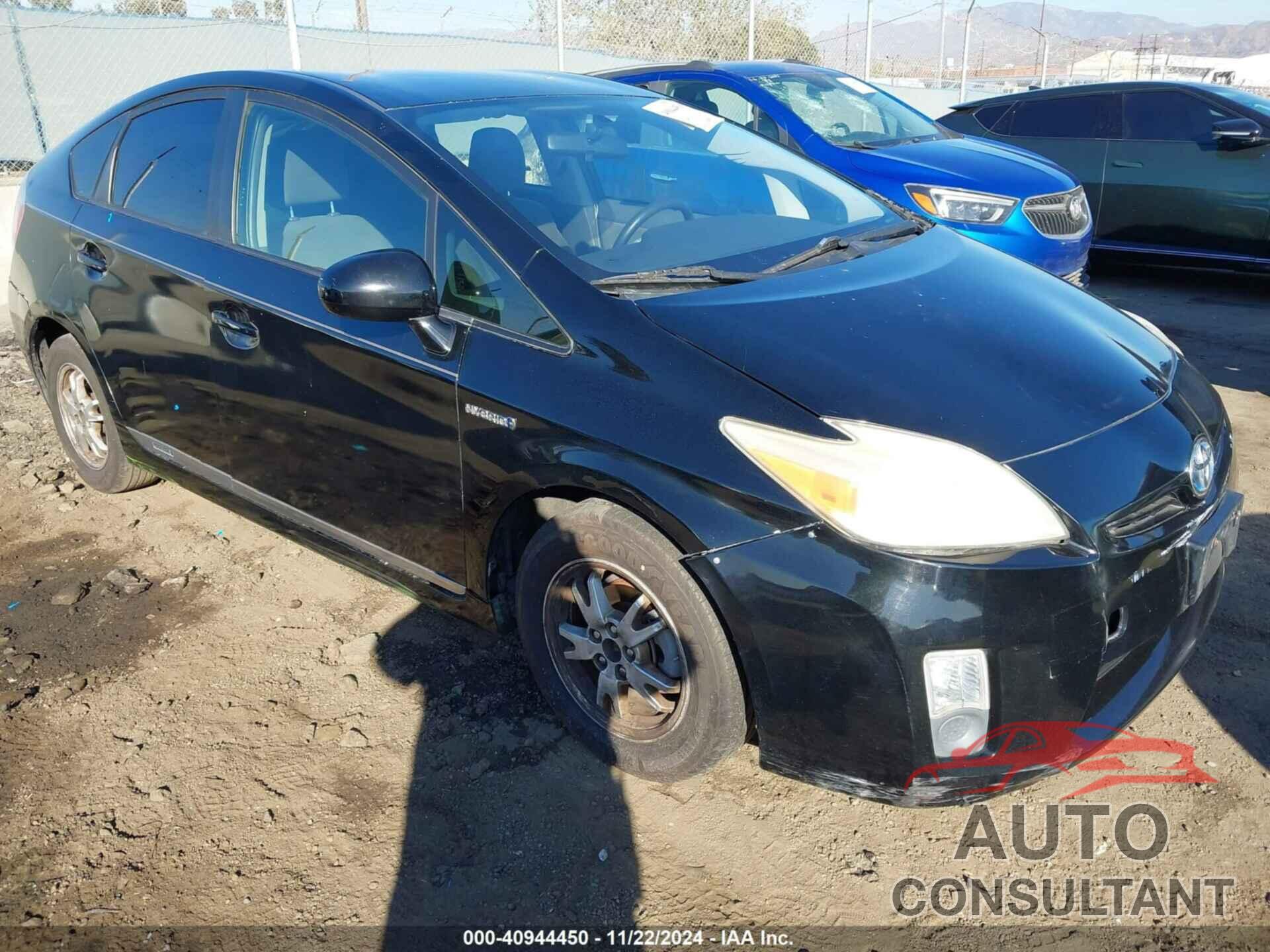 TOYOTA PRIUS 2010 - JTDKN3DUXA1278506
