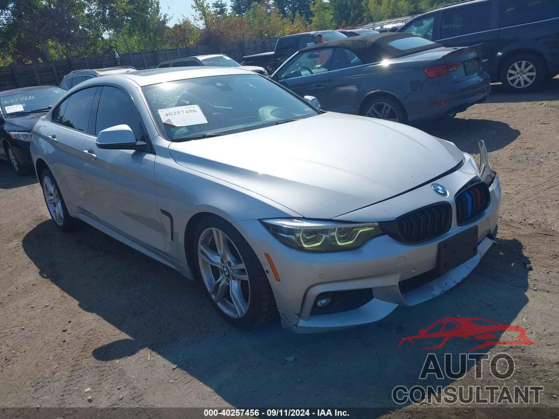 BMW 430I GRAN COUPE 2018 - WBA4J3C54JBG96374