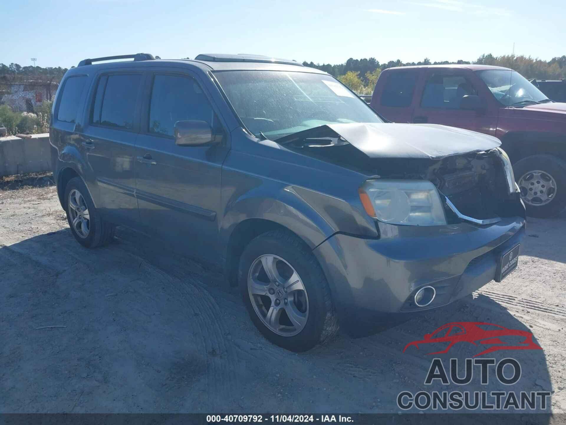 HONDA PILOT 2012 - 5FNYF4H71CB056786