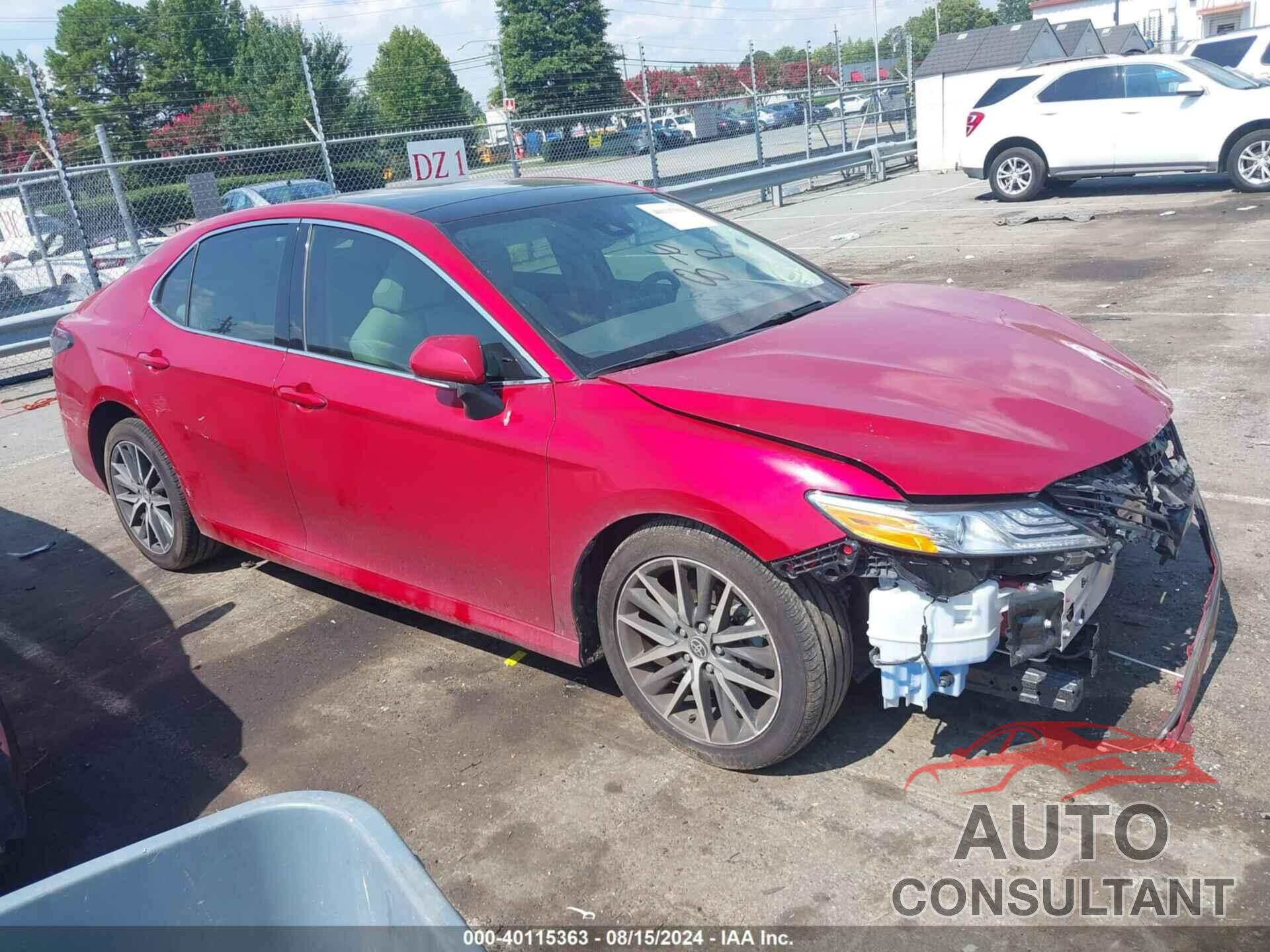 TOYOTA CAMRY 2023 - 4T1FZ1AK4PU073828