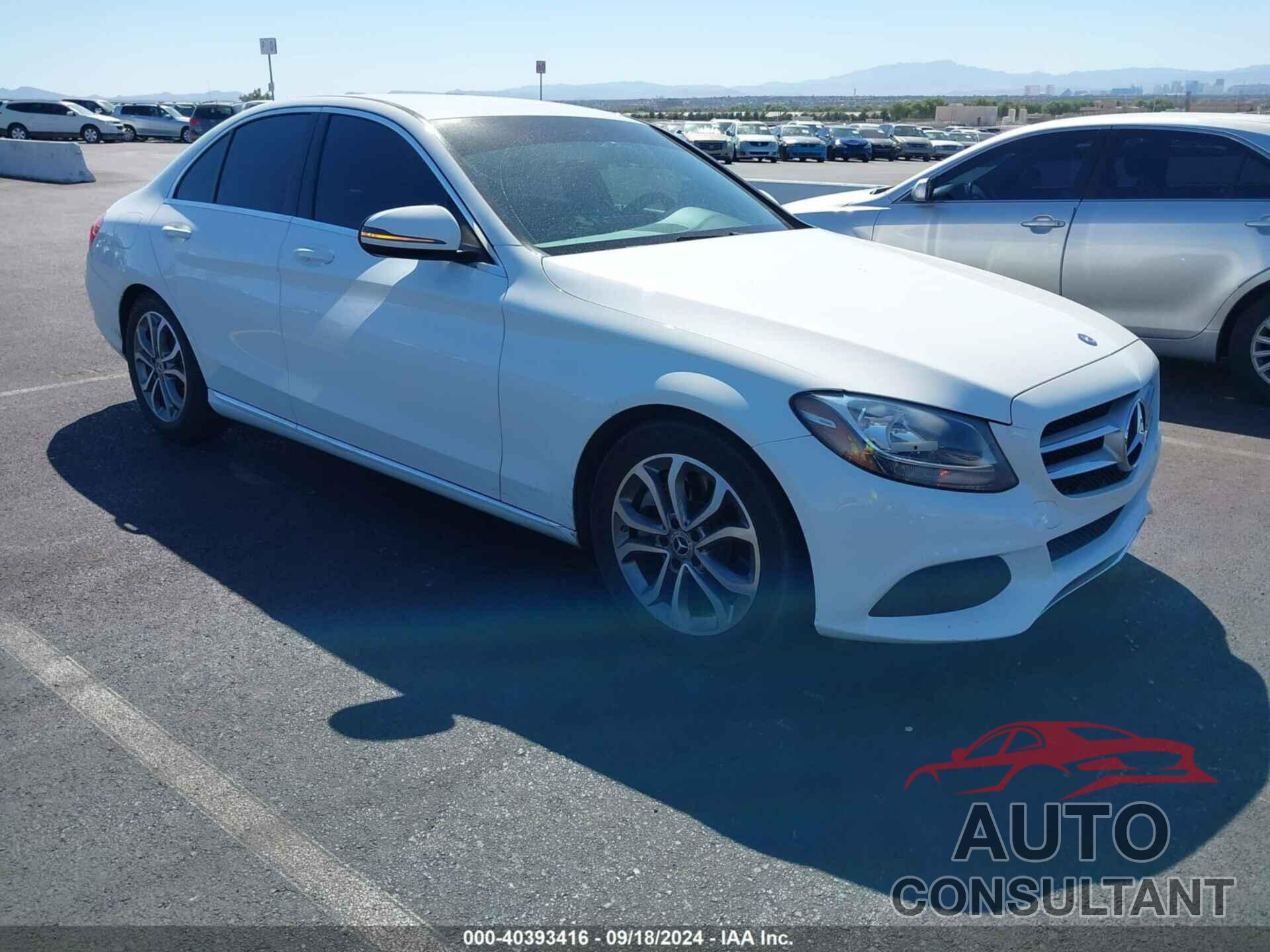 MERCEDES-BENZ C 300 2017 - 55SWF4JBXHU226512