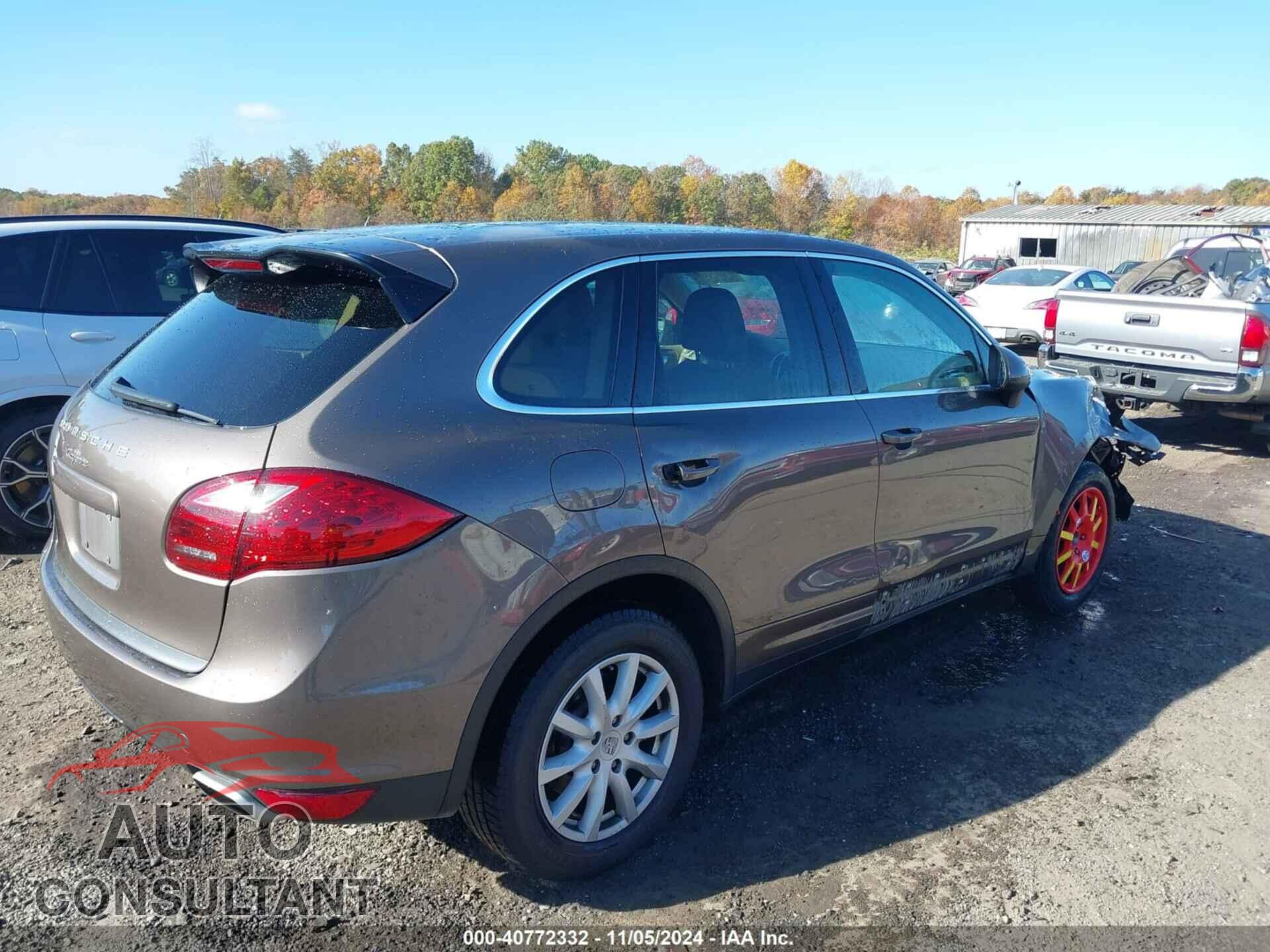 PORSCHE CAYENNE 2011 - WP1AA2A29BLA09423
