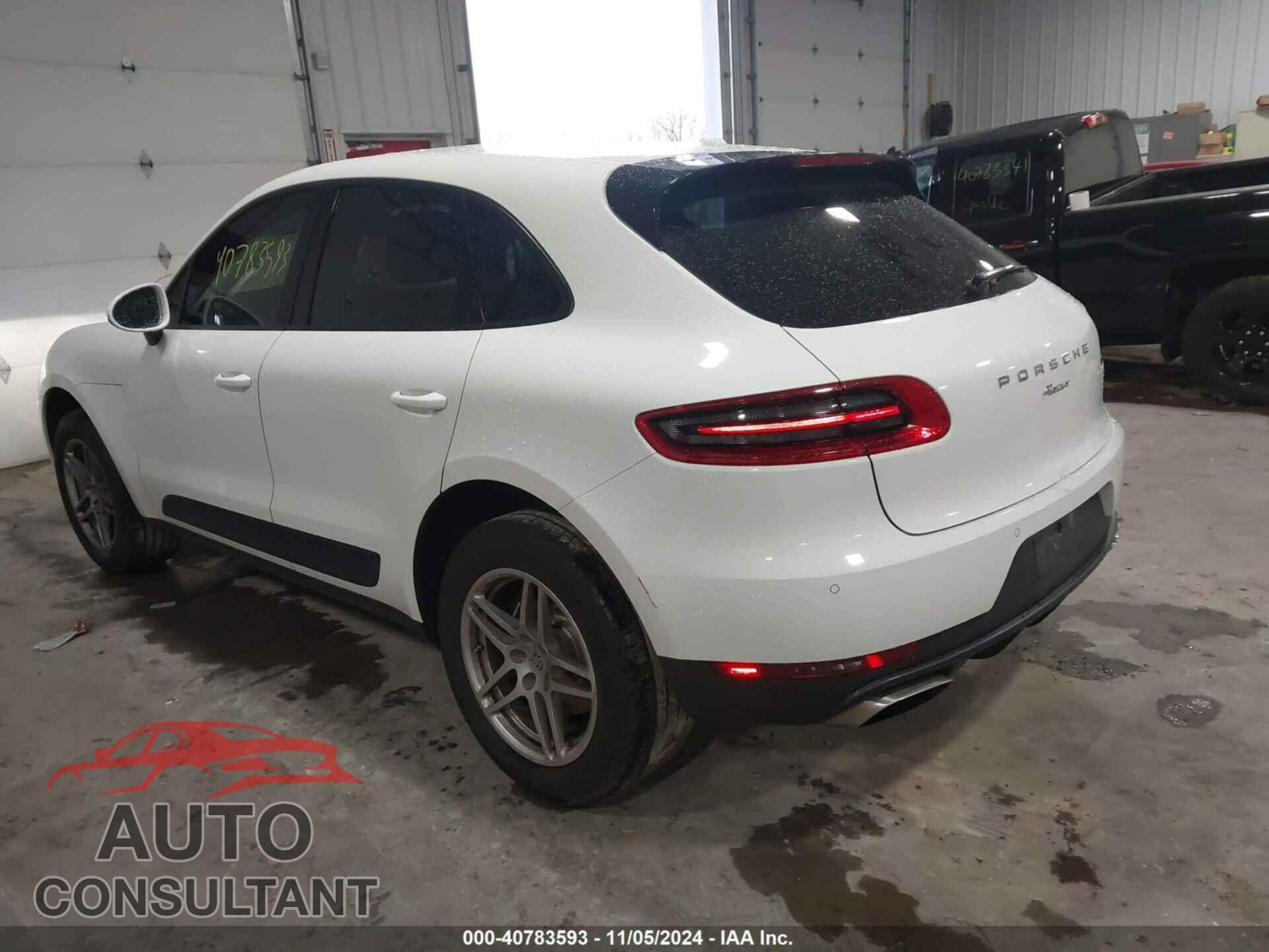 PORSCHE MACAN 2017 - WP1AA2A54HLB08279