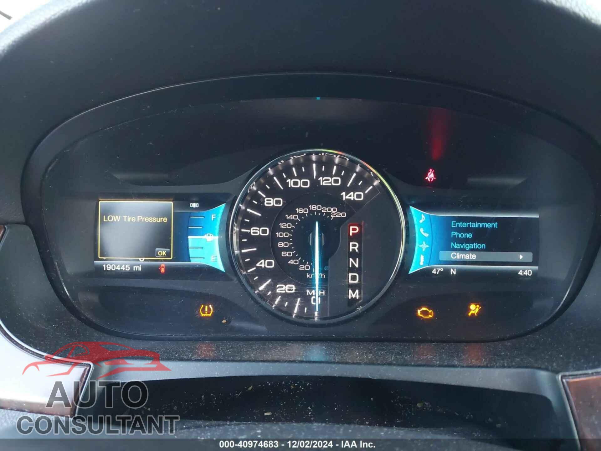 FORD EDGE 2012 - 2FMDK3KC5CBA49312