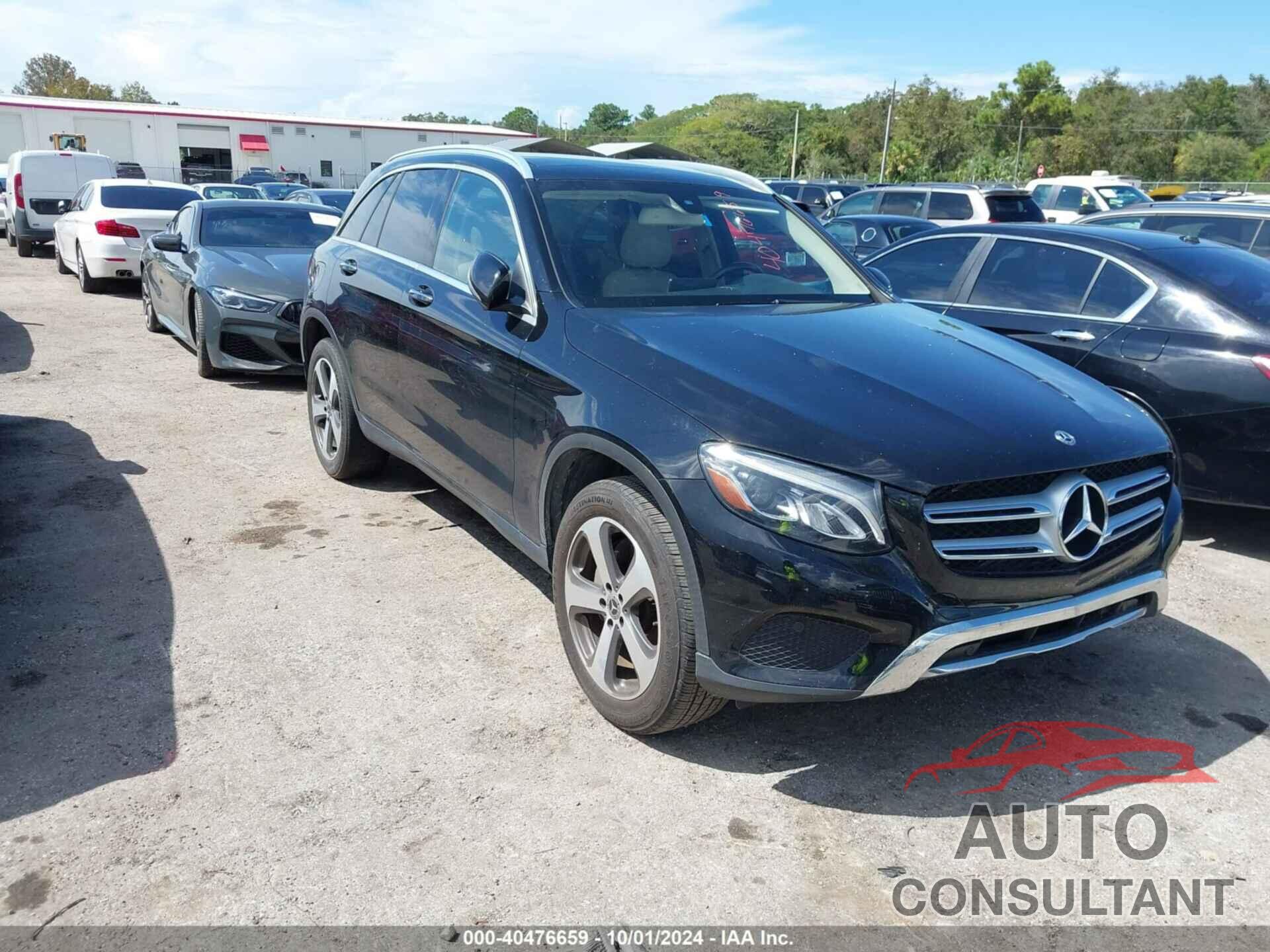 MERCEDES-BENZ GLC 2019 - WDC0G4JB7KF576486