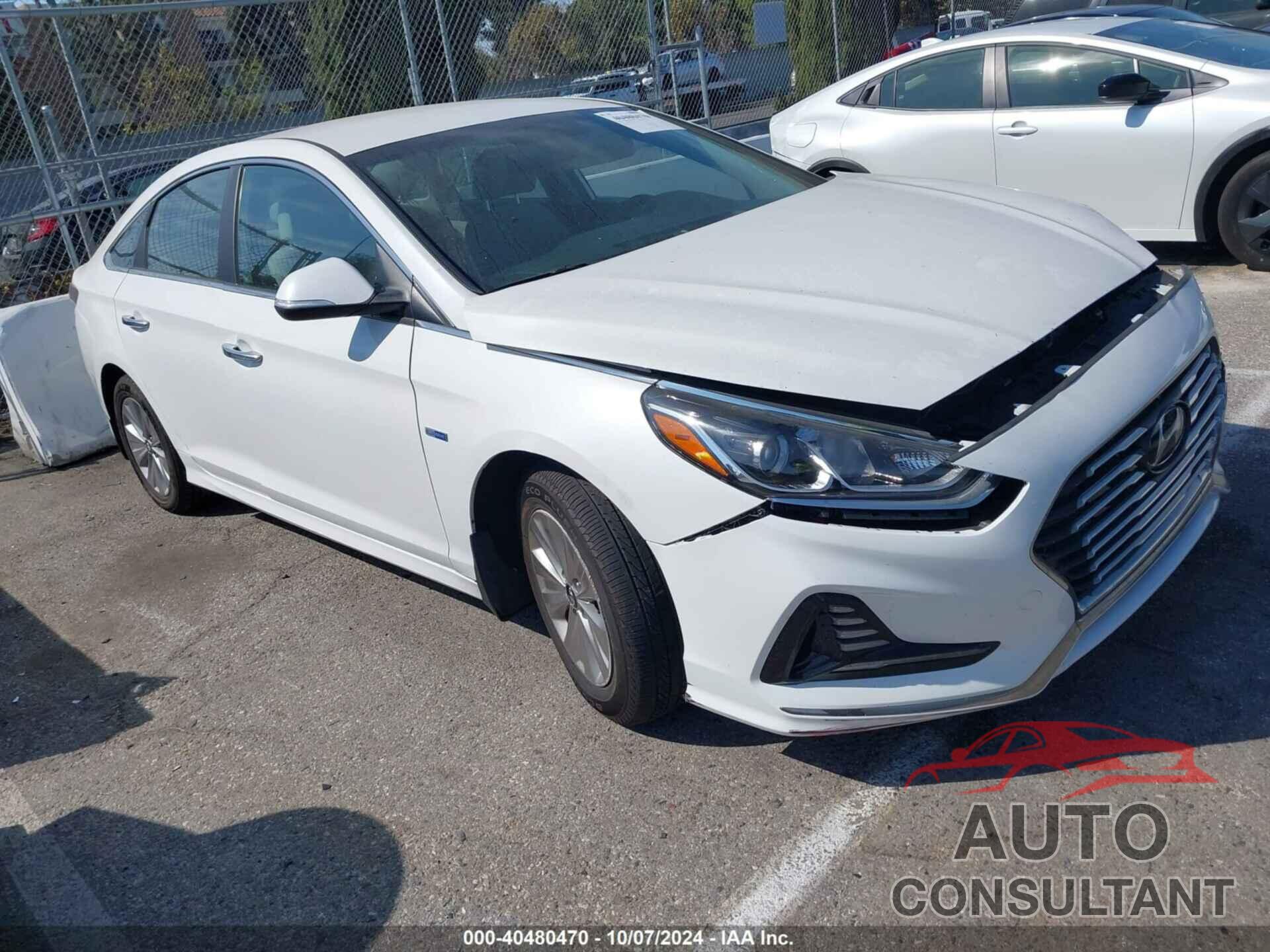 HYUNDAI SONATA HYBRID 2019 - KMHE24L35KA087741