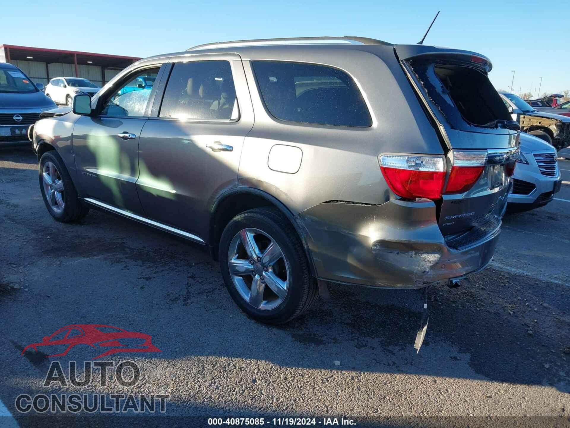 DODGE DURANGO 2011 - 1D4RE5GG9BC694720