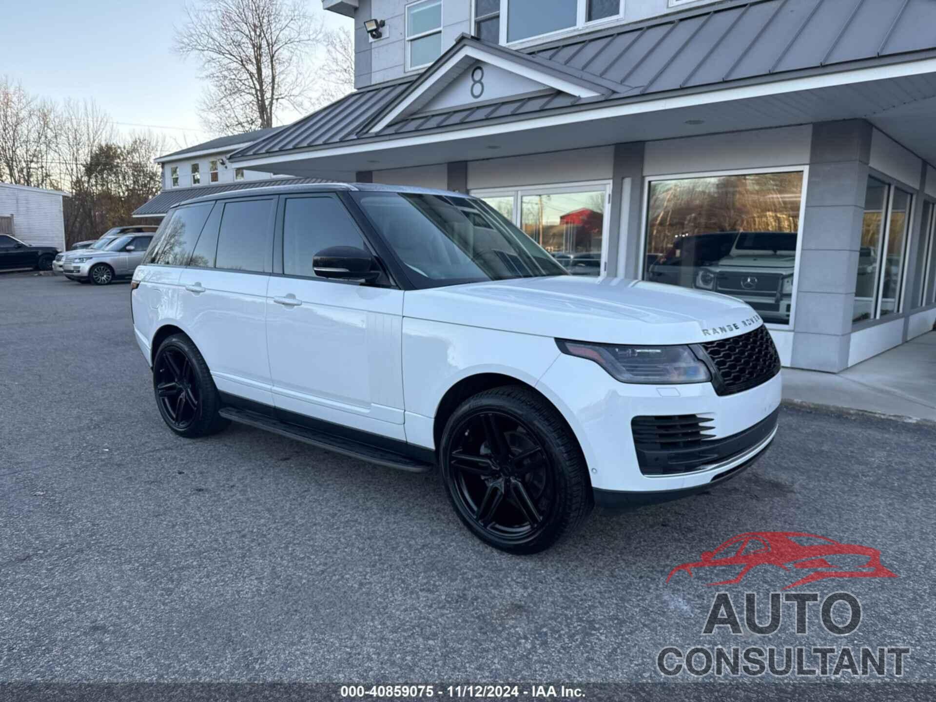 LAND ROVER RANGE ROVER 2018 - SALGS2RK1JA381161