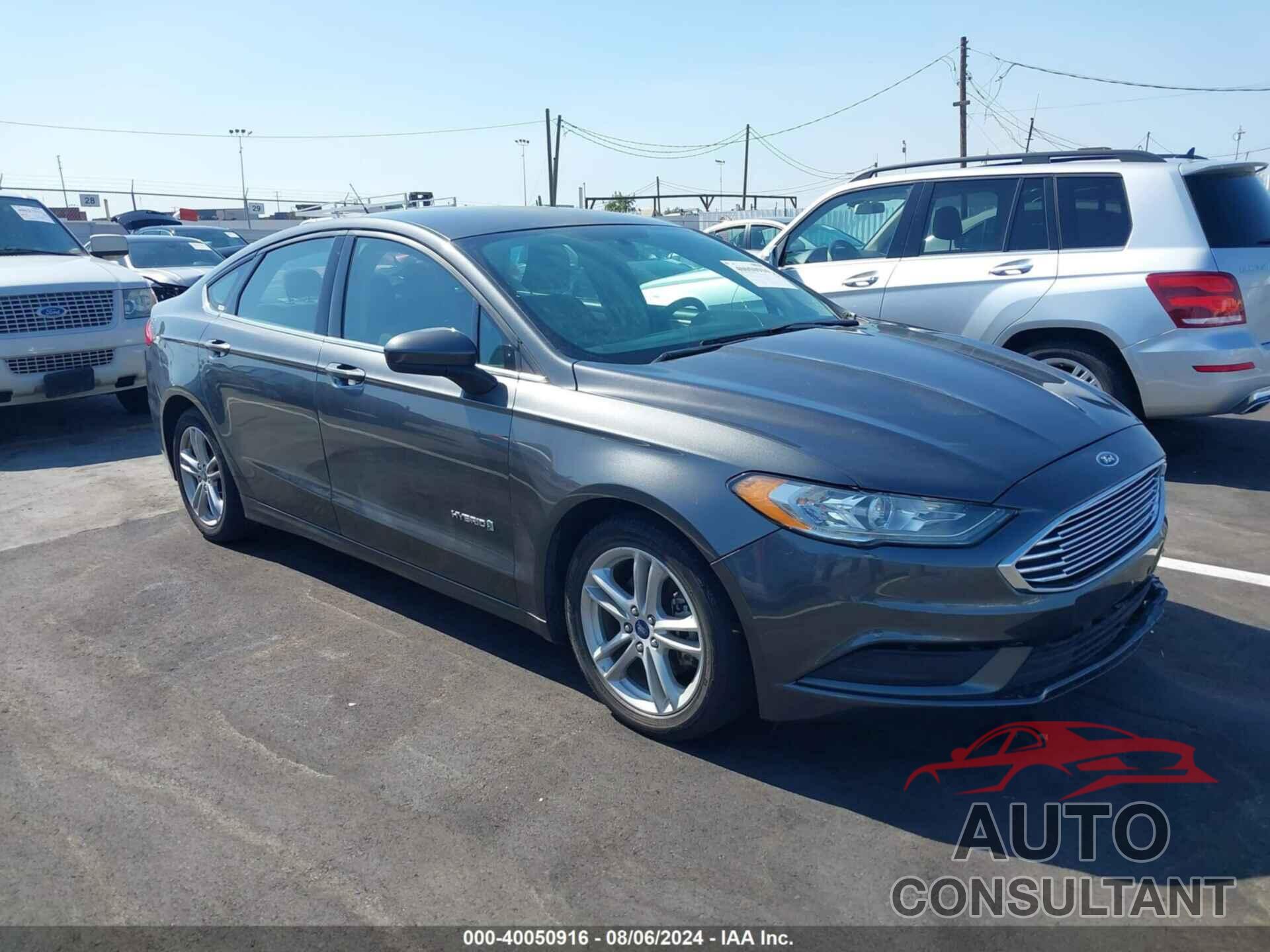 FORD FUSION HYBRID 2018 - 3FA6P0LU5JR140072