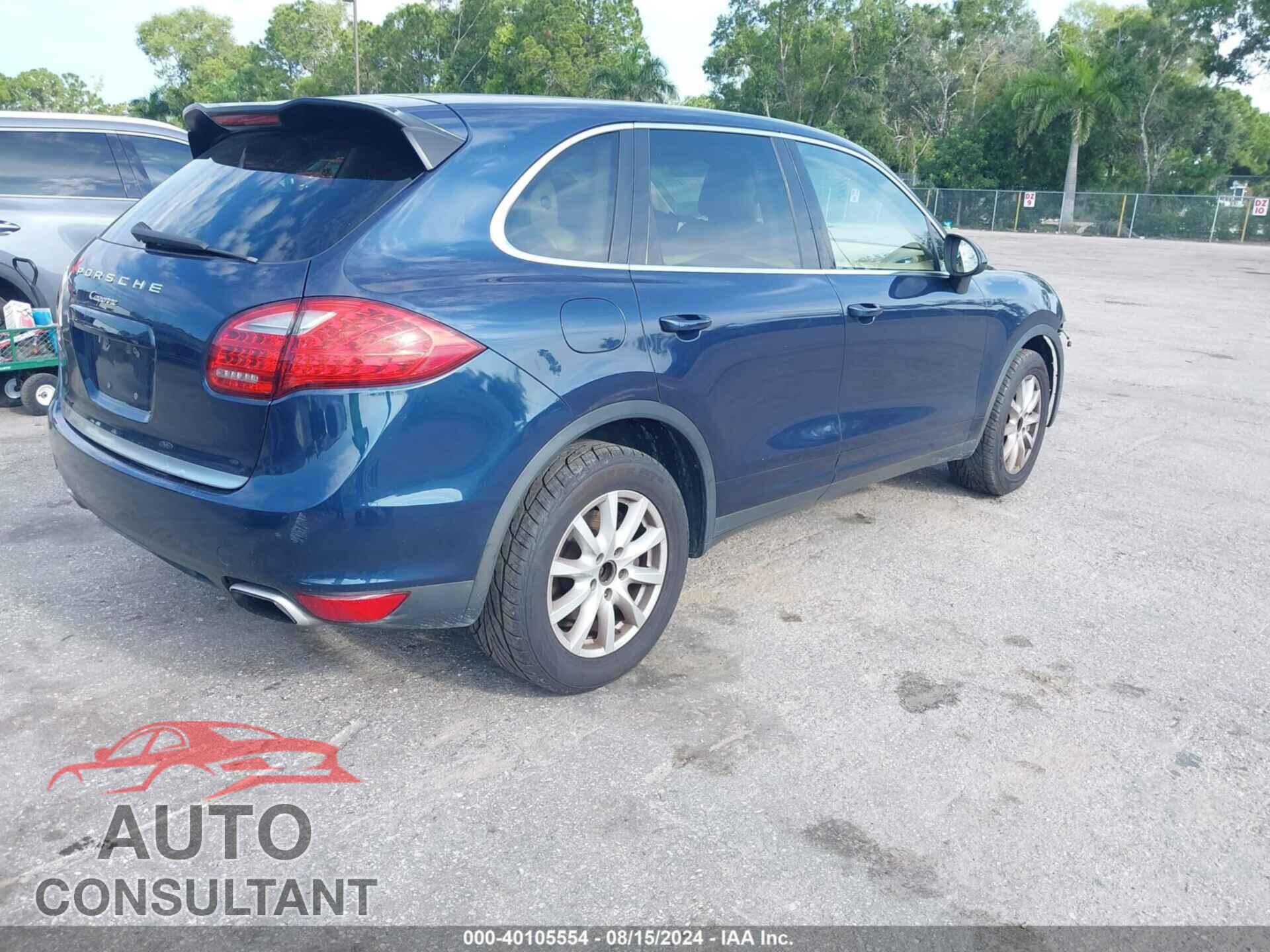 PORSCHE CAYENNE 2011 - WP1AA2A20BLA06765
