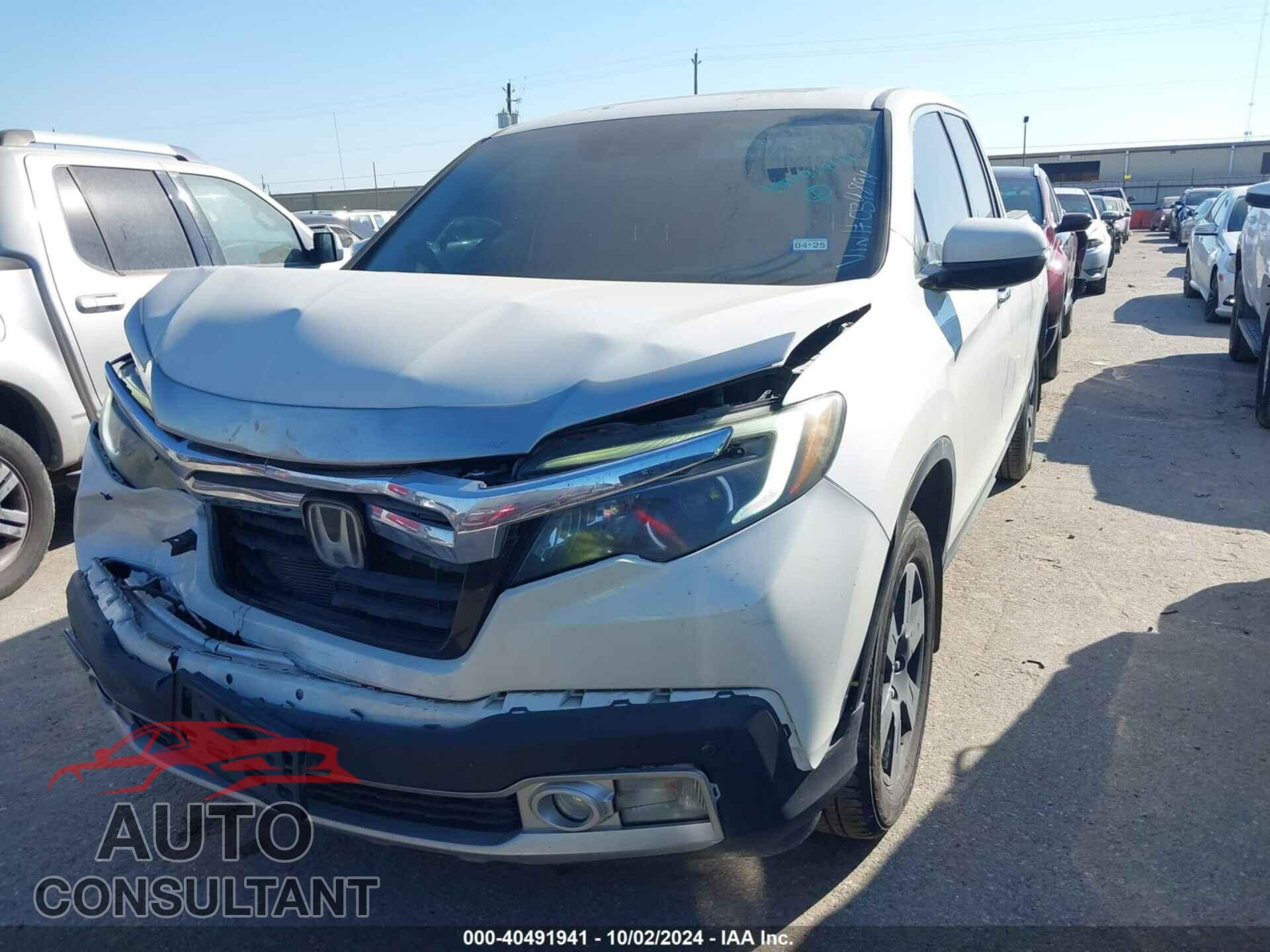 HONDA RIDGELINE 2017 - 5FPYK3F75HB034894