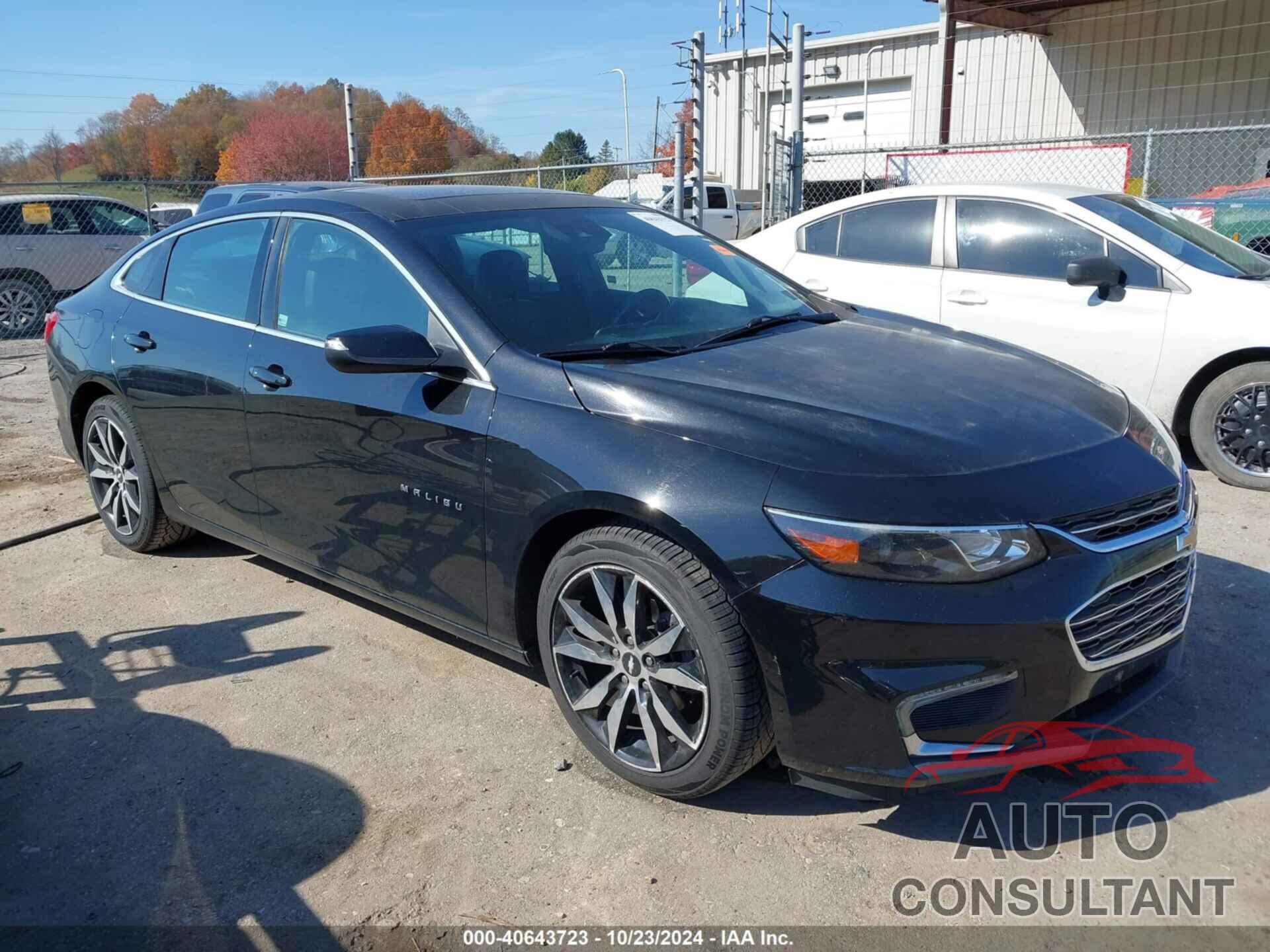CHEVROLET MALIBU 2016 - 1G1ZE5ST4GF198644