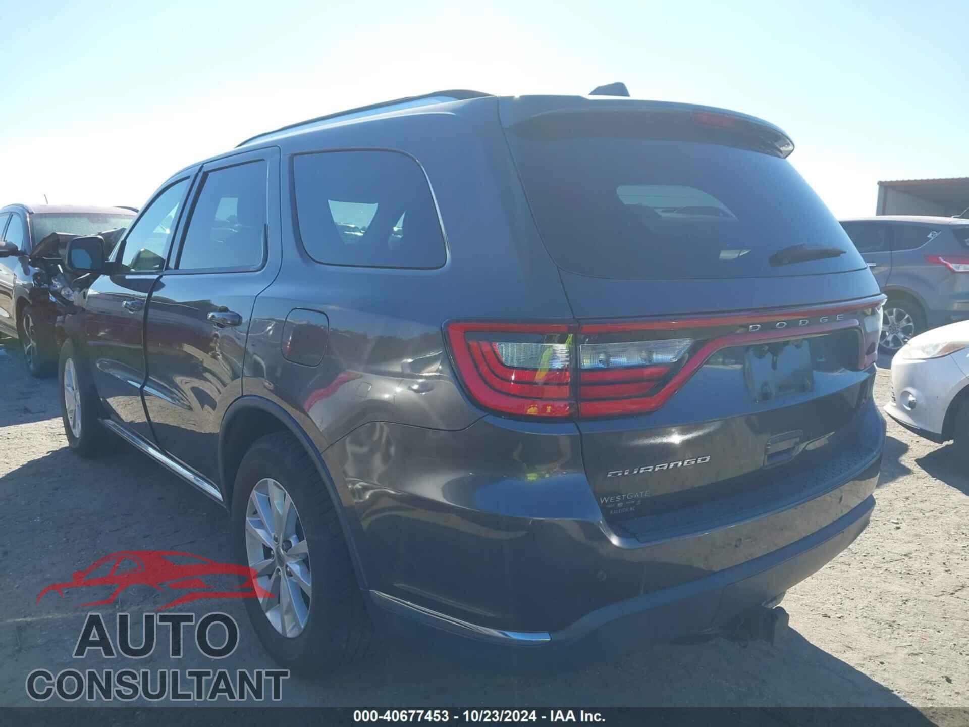 DODGE DURANGO 2019 - 1C4RDHAG4KC550003