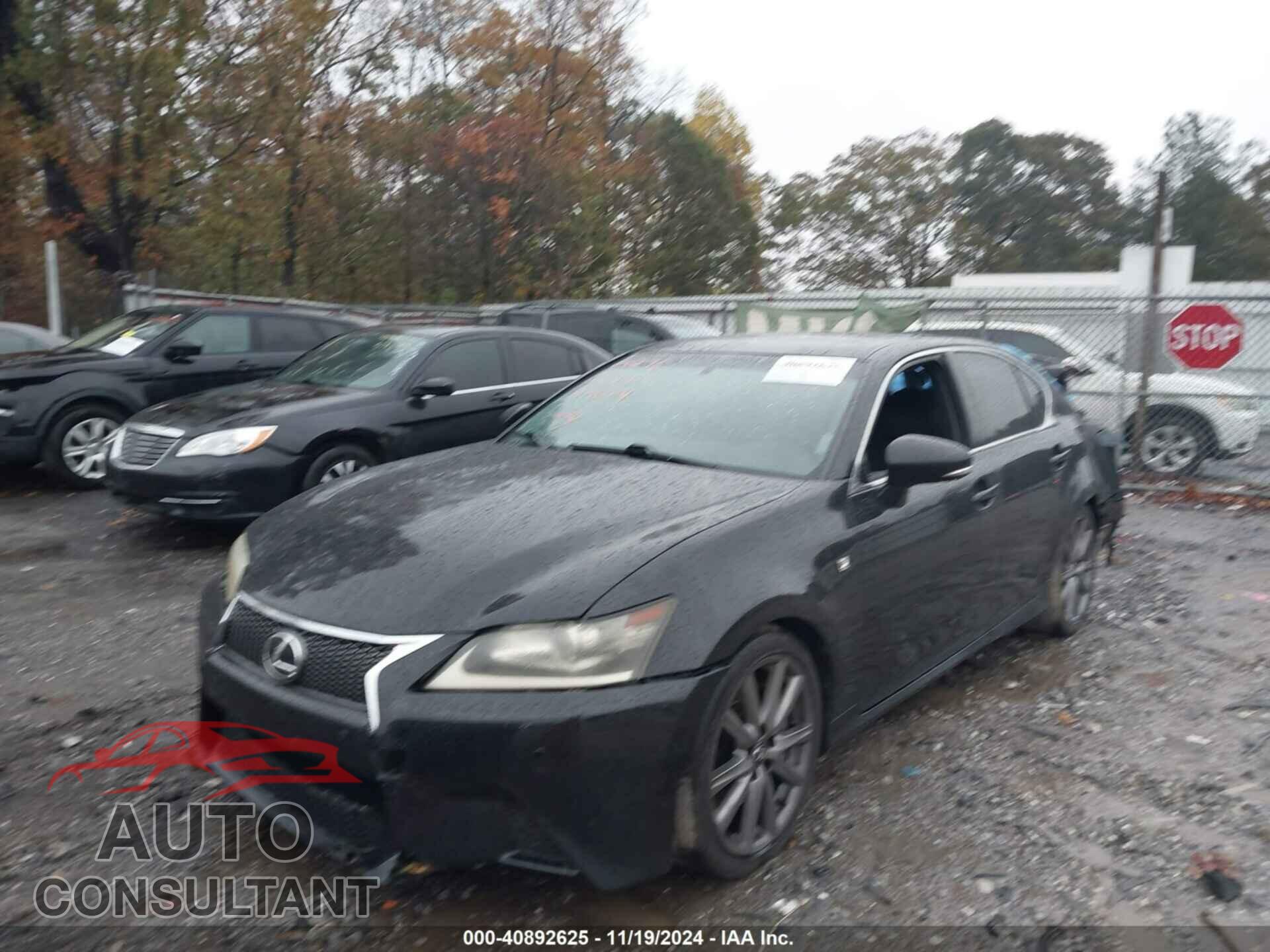 LEXUS GS 2013 - JTHBE1BL6D5000275