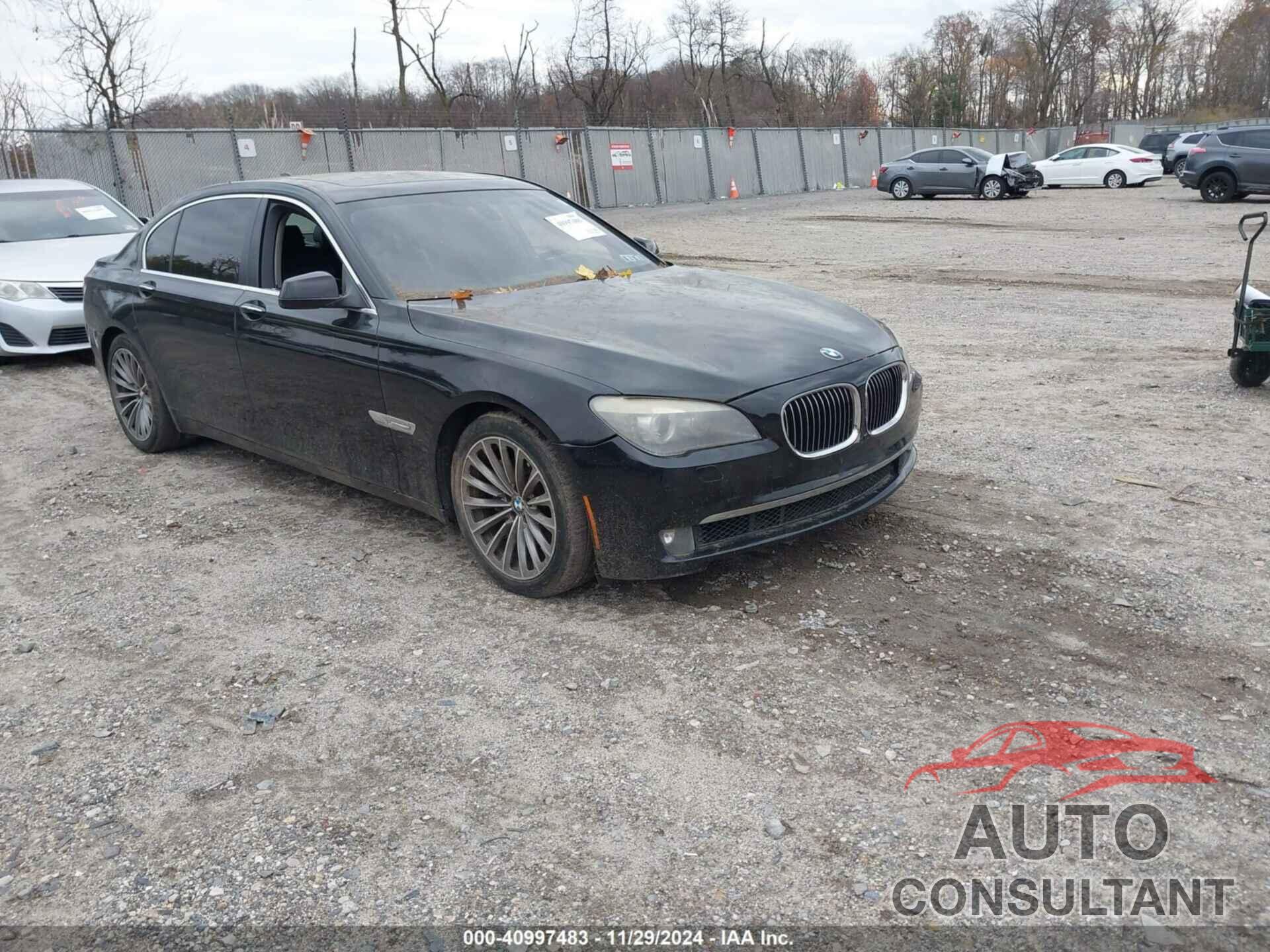 BMW 740LI 2011 - WBAKB4C50BC574890