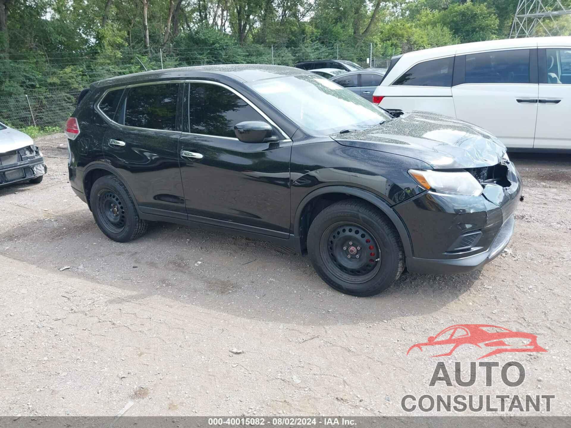 NISSAN ROGUE 2016 - KNMAT2MV9GP638343