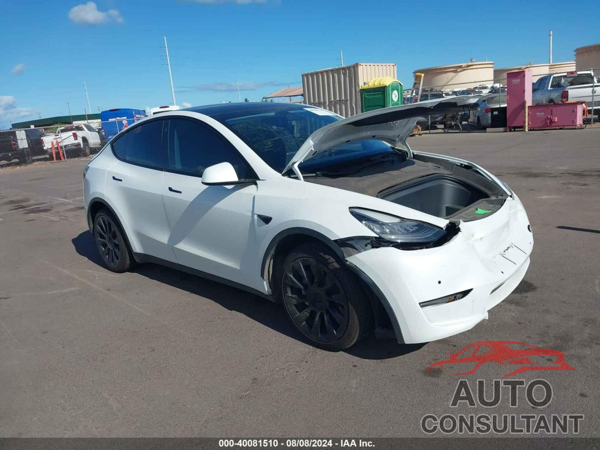 TESLA MODEL Y 2021 - 5YJYGDEE2MF087059