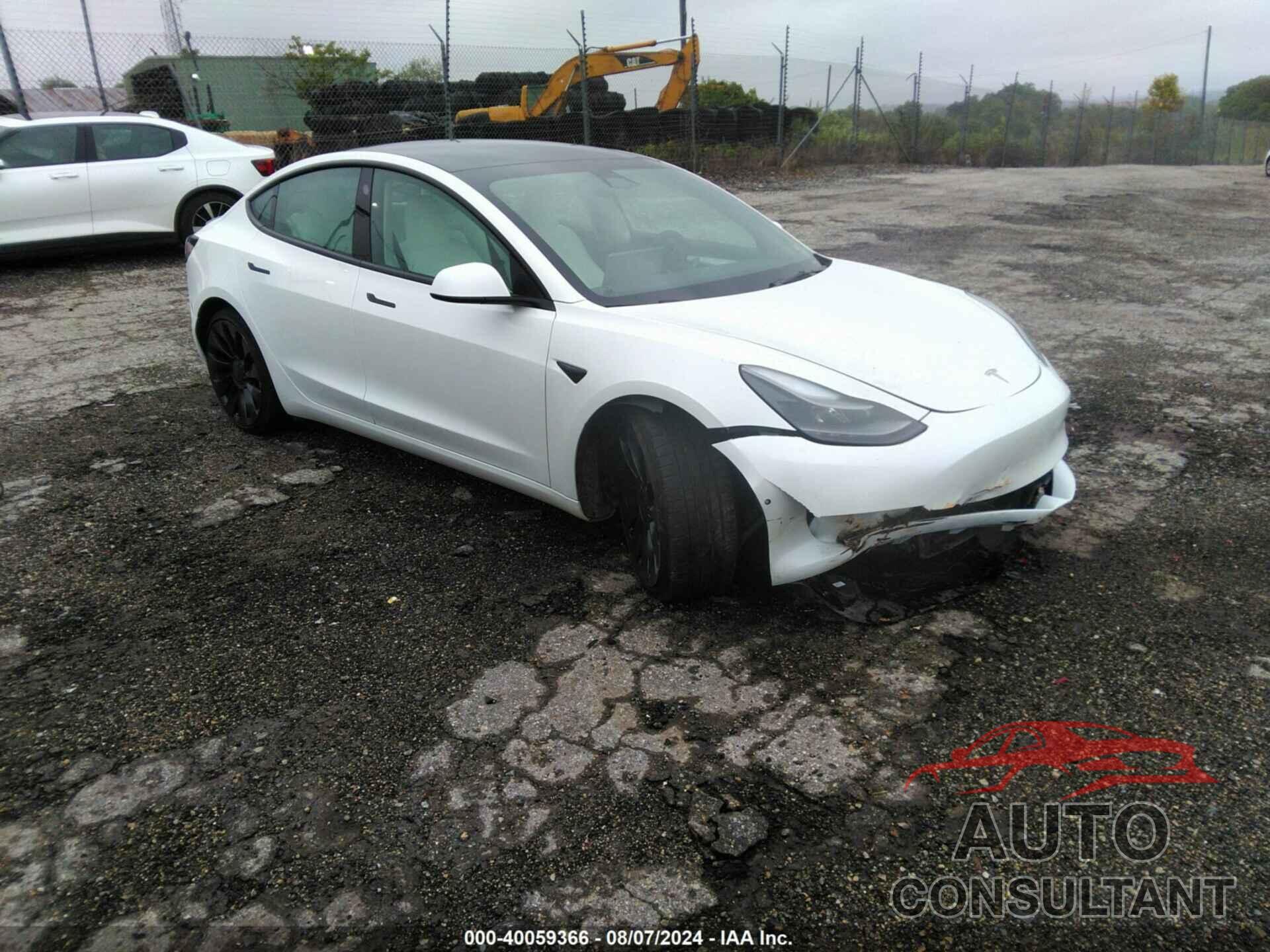 TESLA MODEL 3 2022 - 5YJ3E1EC7NF358793