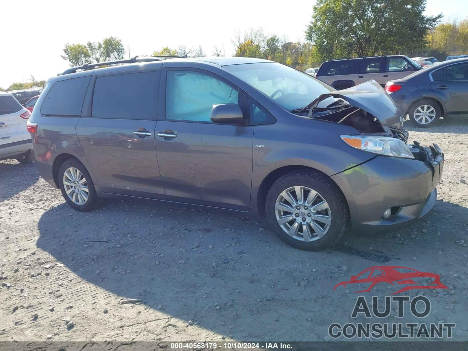 TOYOTA SIENNA 2017 - 5TDDZ3DC2HS152285