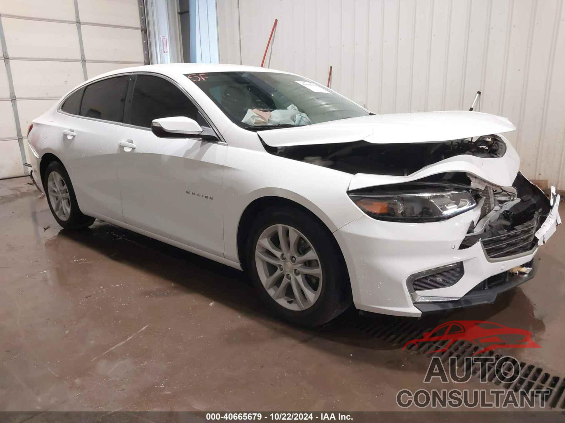 CHEVROLET MALIBU 2016 - 1G1ZE5ST8GF345838