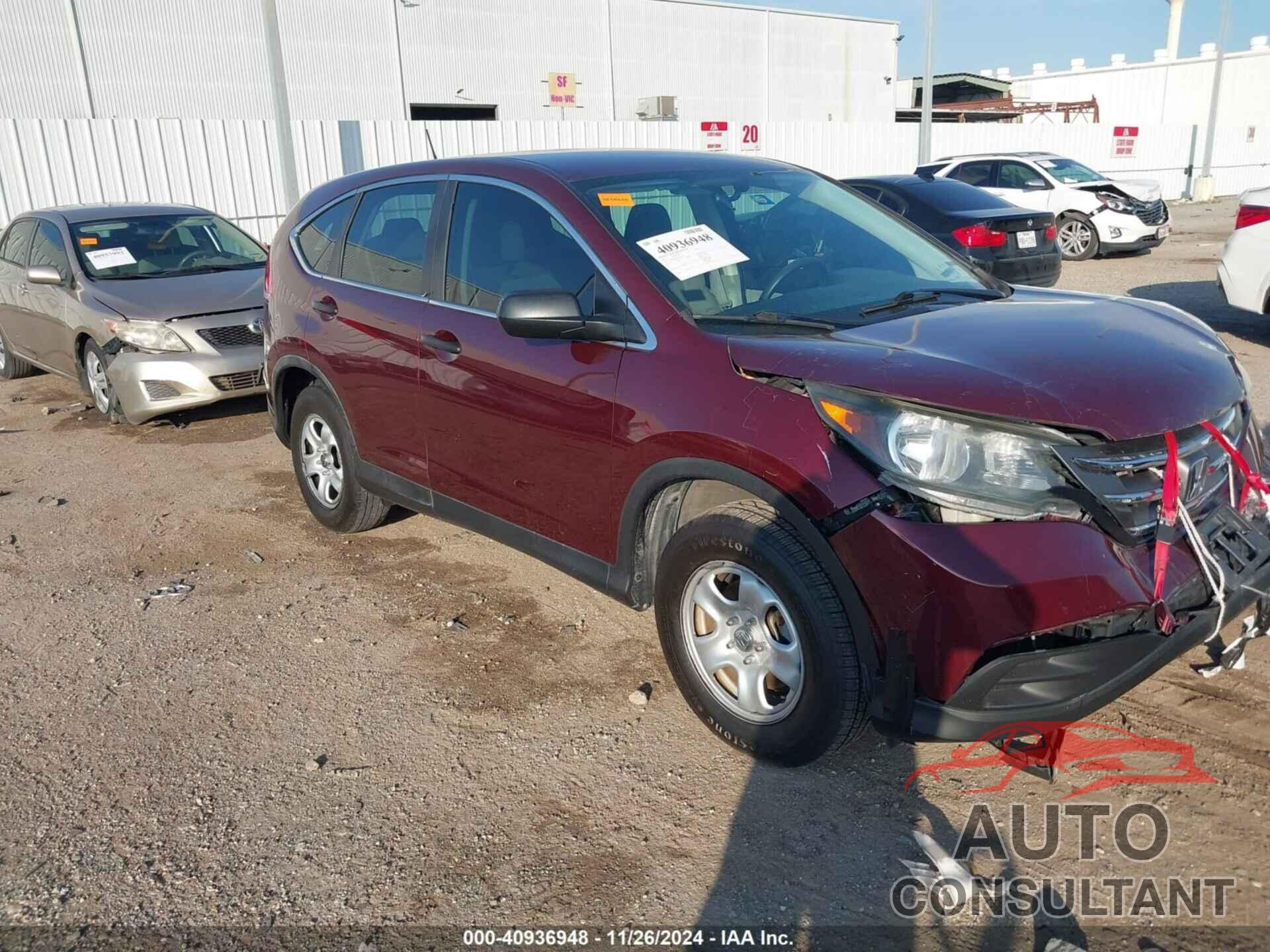 HONDA CR-V 2013 - 5J6RM3H3XDL045750