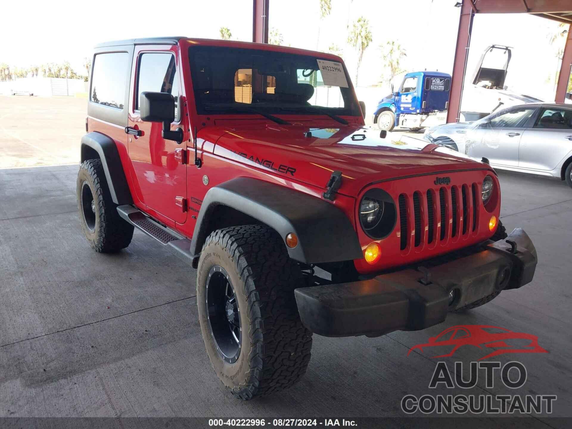 JEEP WRANGLER 2017 - 1C4AJWAG4HL502147