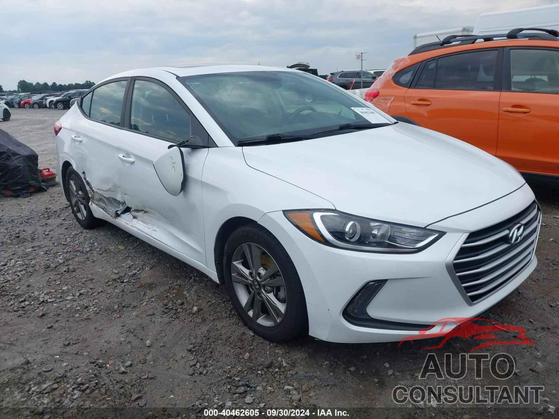 HYUNDAI ELANTRA 2018 - 5NPD84LF8JH325811