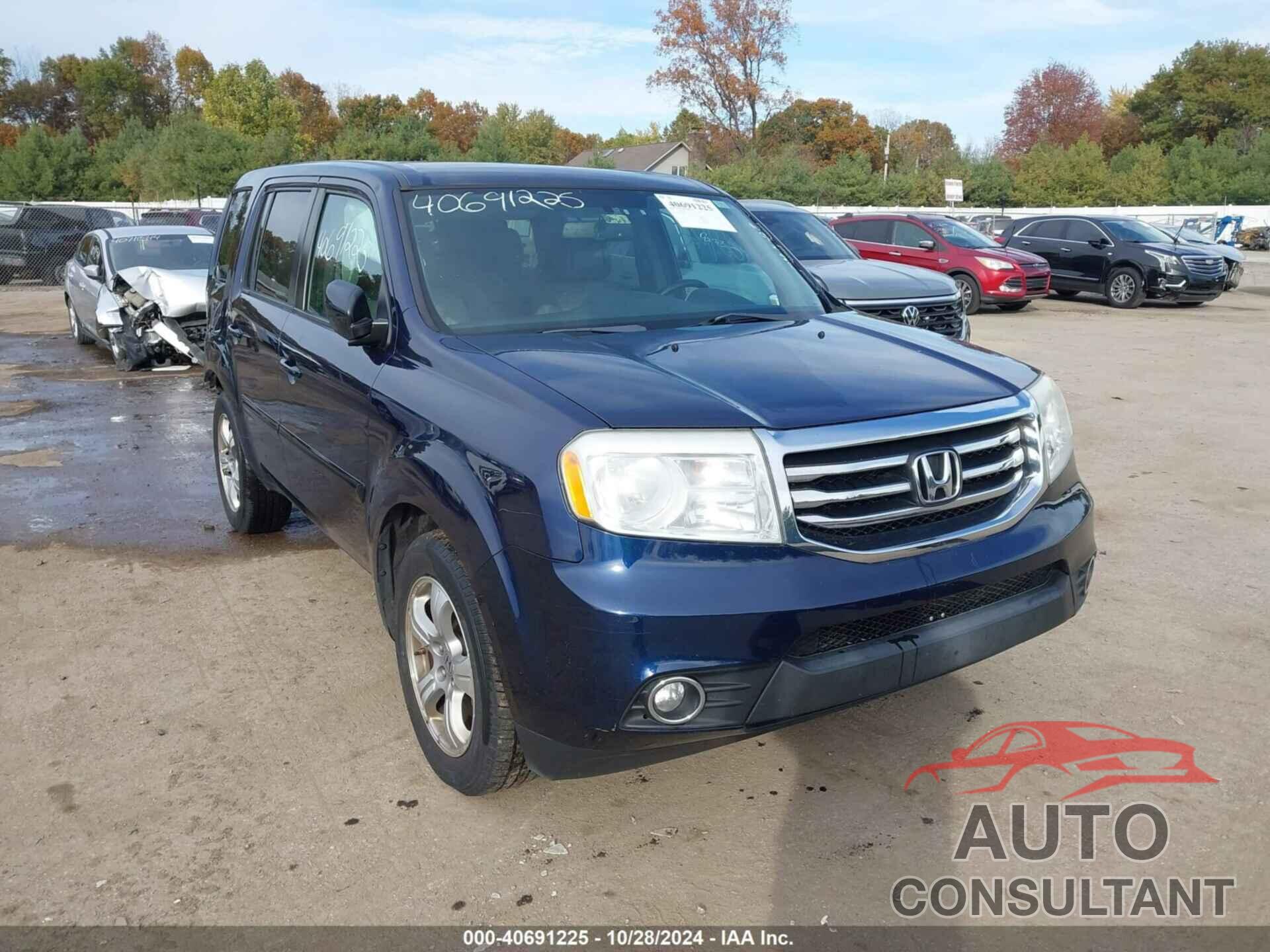 HONDA PILOT 2014 - 5FNYF4H76EB012110