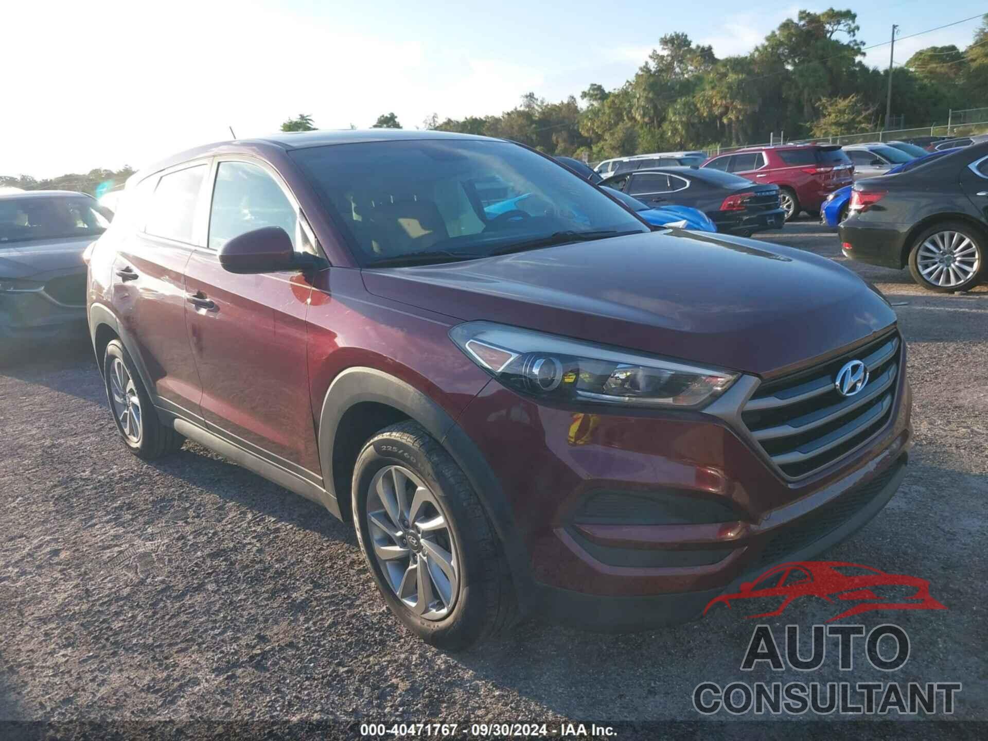 HYUNDAI TUCSON 2016 - KM8J23A42GU206386